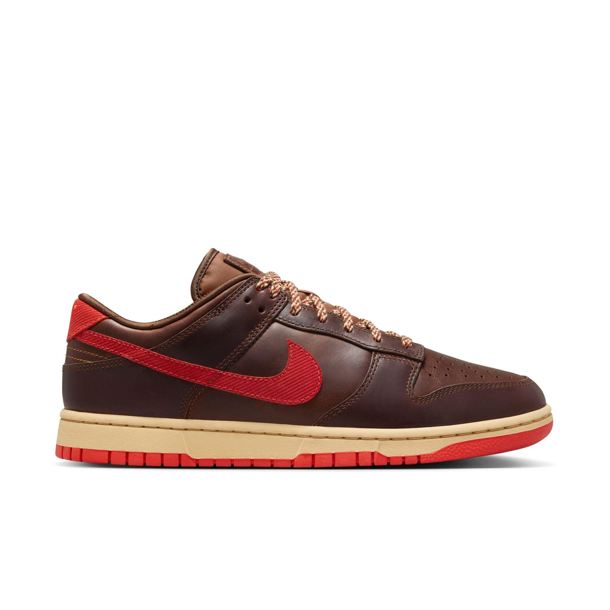 Nike Dunk Low Retro "British Tan" Men's Shoe - BRITISH TAN/PICANTE RED/SESAME Thumbnail View 1