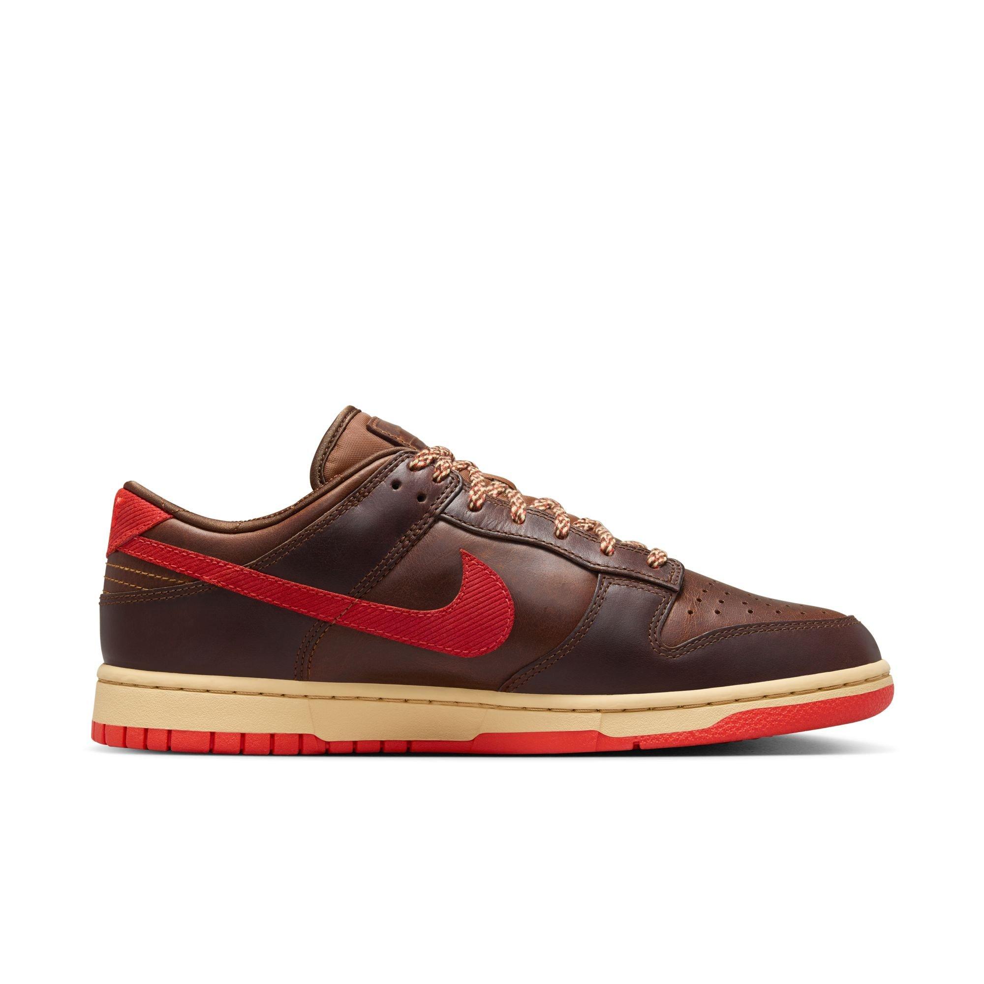 Nike Dunk Low Retro "British Tan" Men's Shoe - BRITISH TAN/PICANTE RED/SESAME Thumbnail View 2