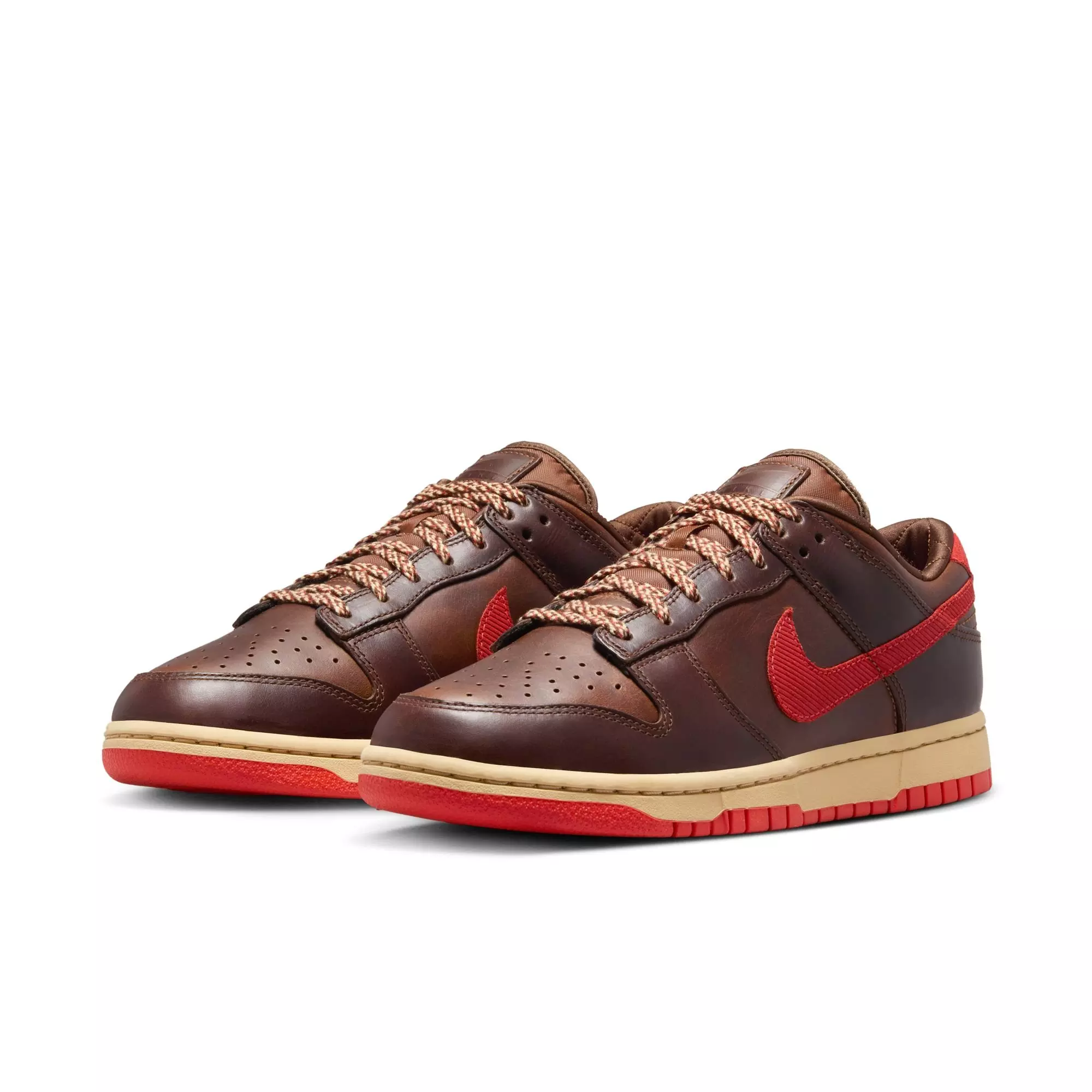 Nike Dunk Low Retro "British Tan" Men's Shoe - BRITISH TAN/PICANTE RED/SESAME