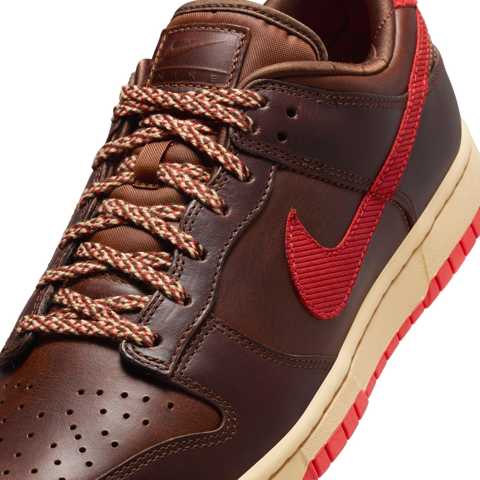 Nike Dunk Low Retro "British Tan" Men's Shoe - BRITISH TAN/PICANTE RED/SESAME Thumbnail View 4
