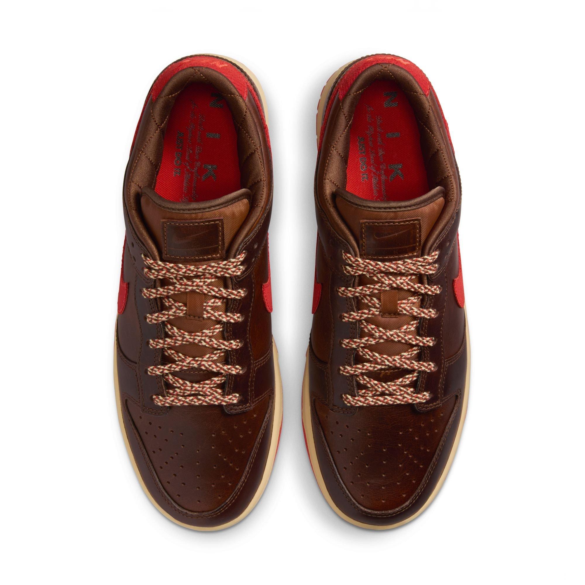 Nike Dunk Low Retro "British Tan" Men's Shoe - BRITISH TAN/PICANTE RED/SESAME Thumbnail View 9