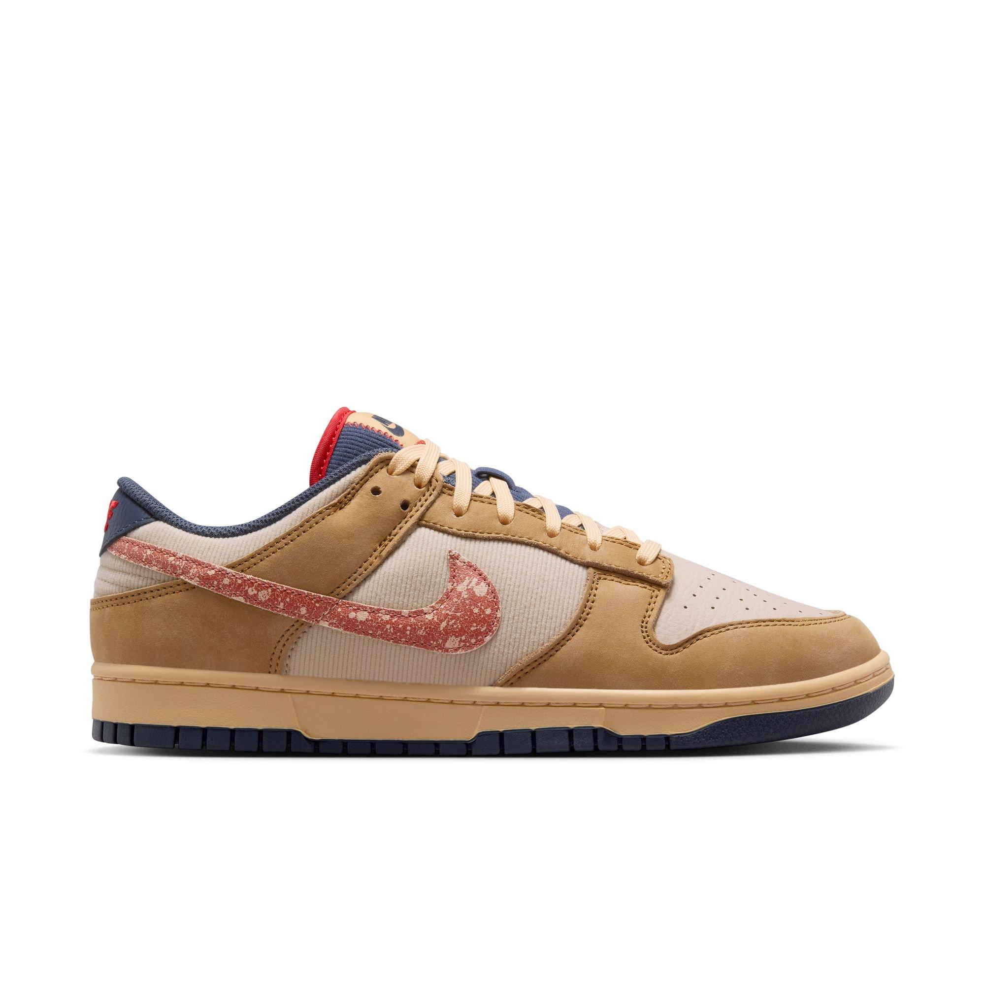 Nike Dunk Low Retro SE "Pale Ivory/White/Lt Orewood Brn" Men's Shoe