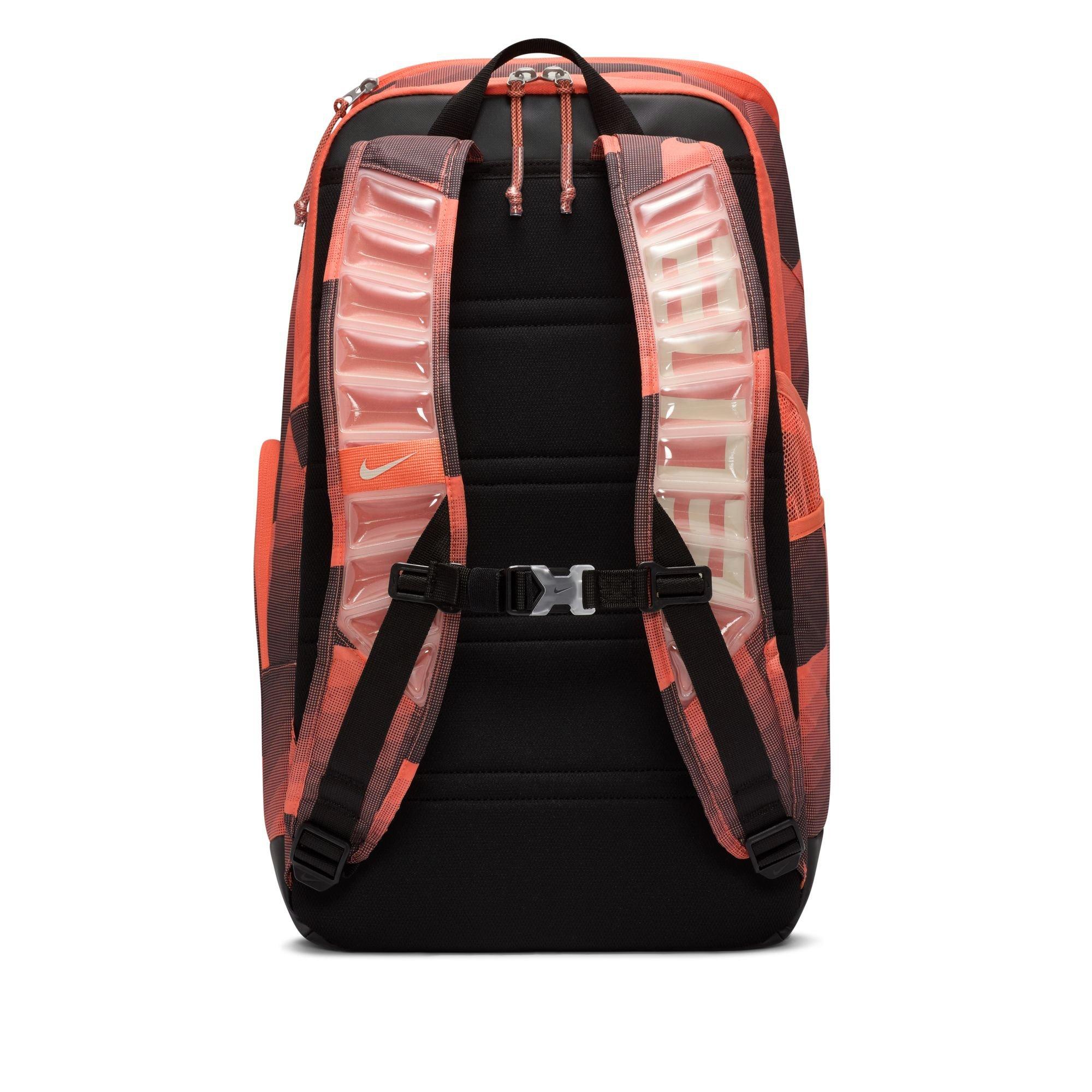 Nike Hoops Elite Printed Backpack-Orange