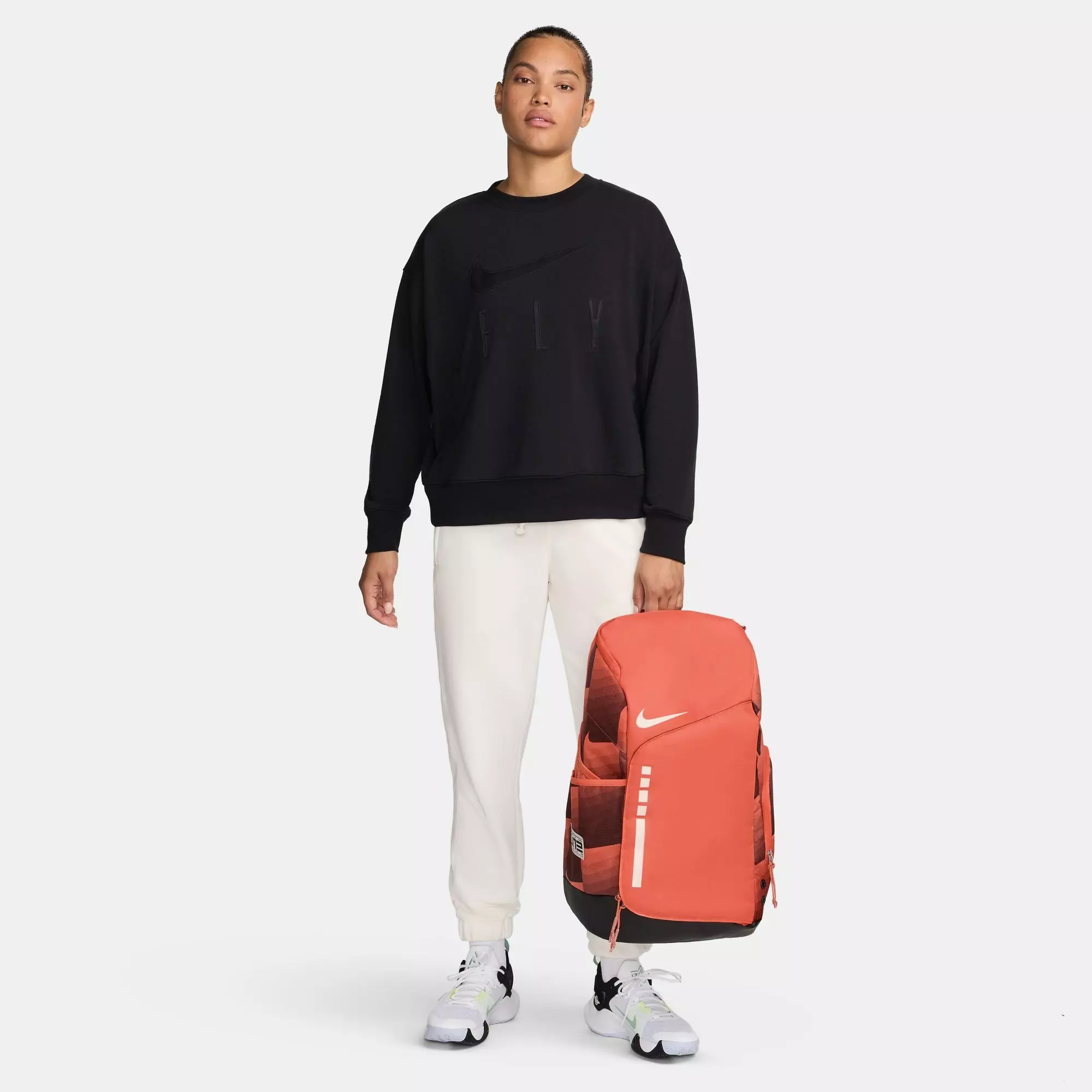 Nike Hoops Elite Printed Backpack-Orange - ORANGE