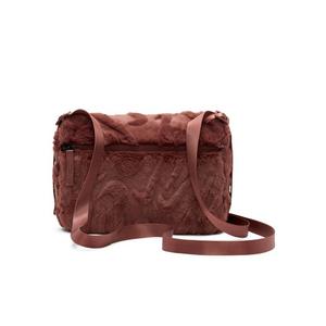 Nike Sportswear Futura 365 Faux Fur Crossbody Bag-Maroon