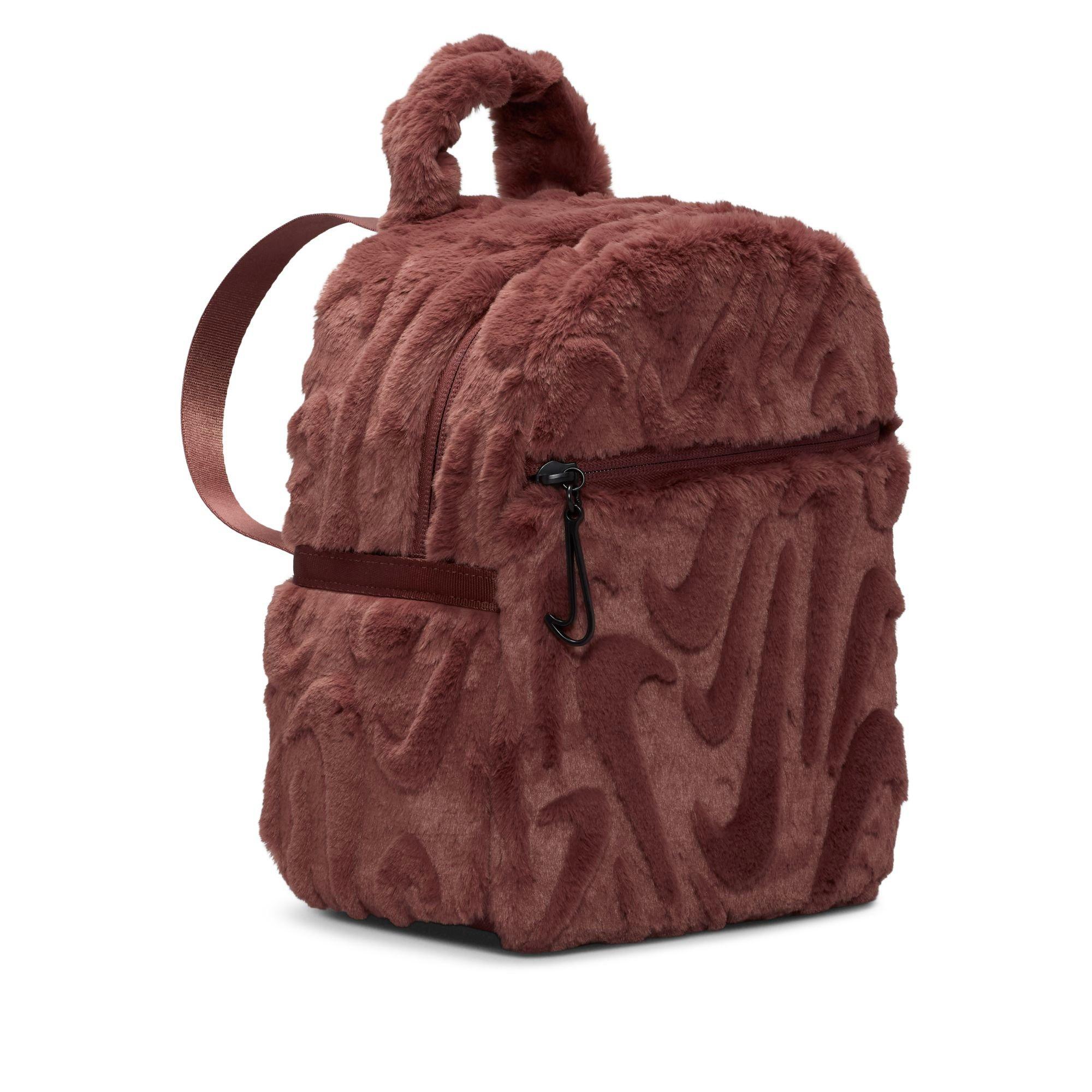 Nike Sportswear Futura Faux Mini Backpack-Maroon
