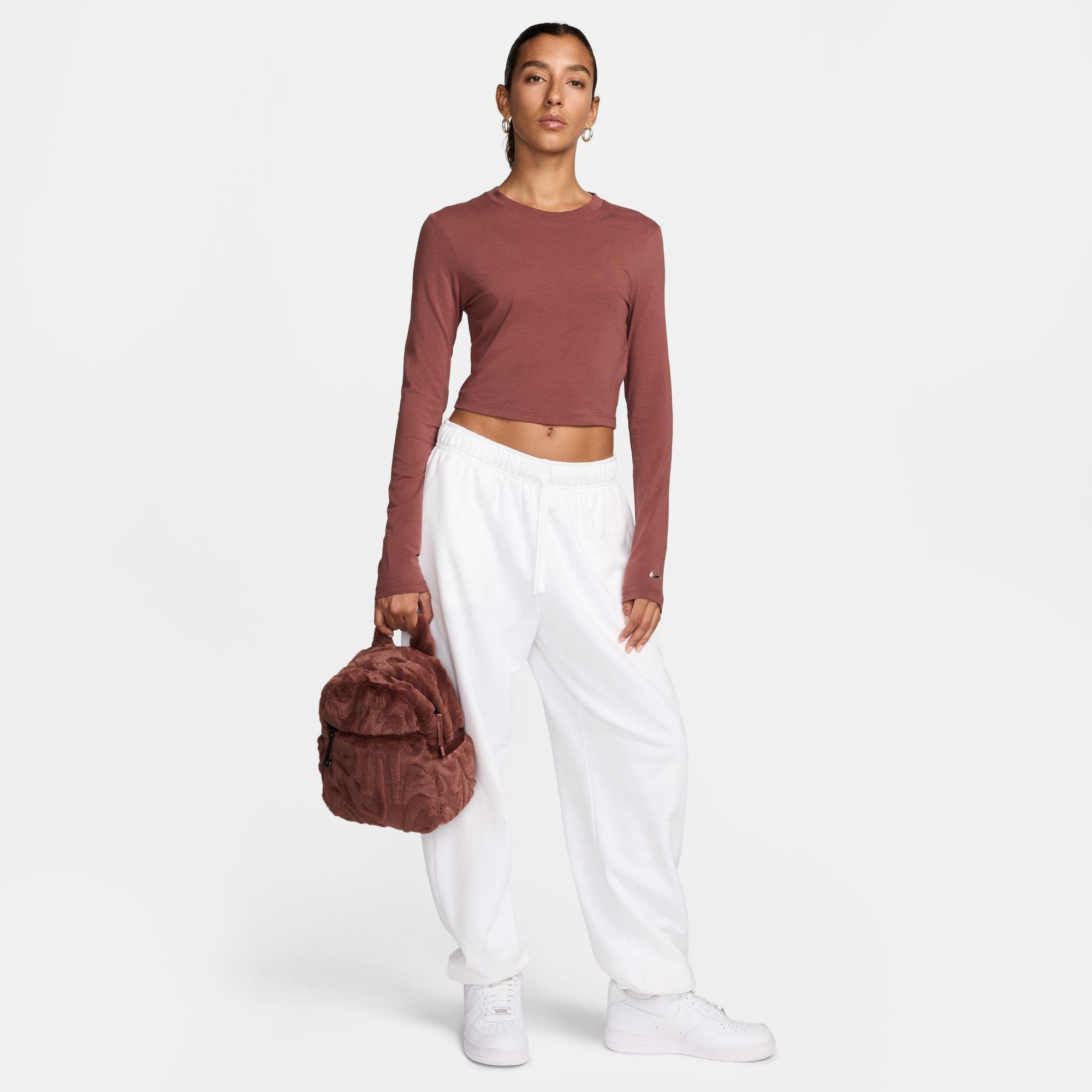 Nike Sportswear Futura Faux Mini Backpack-Maroon