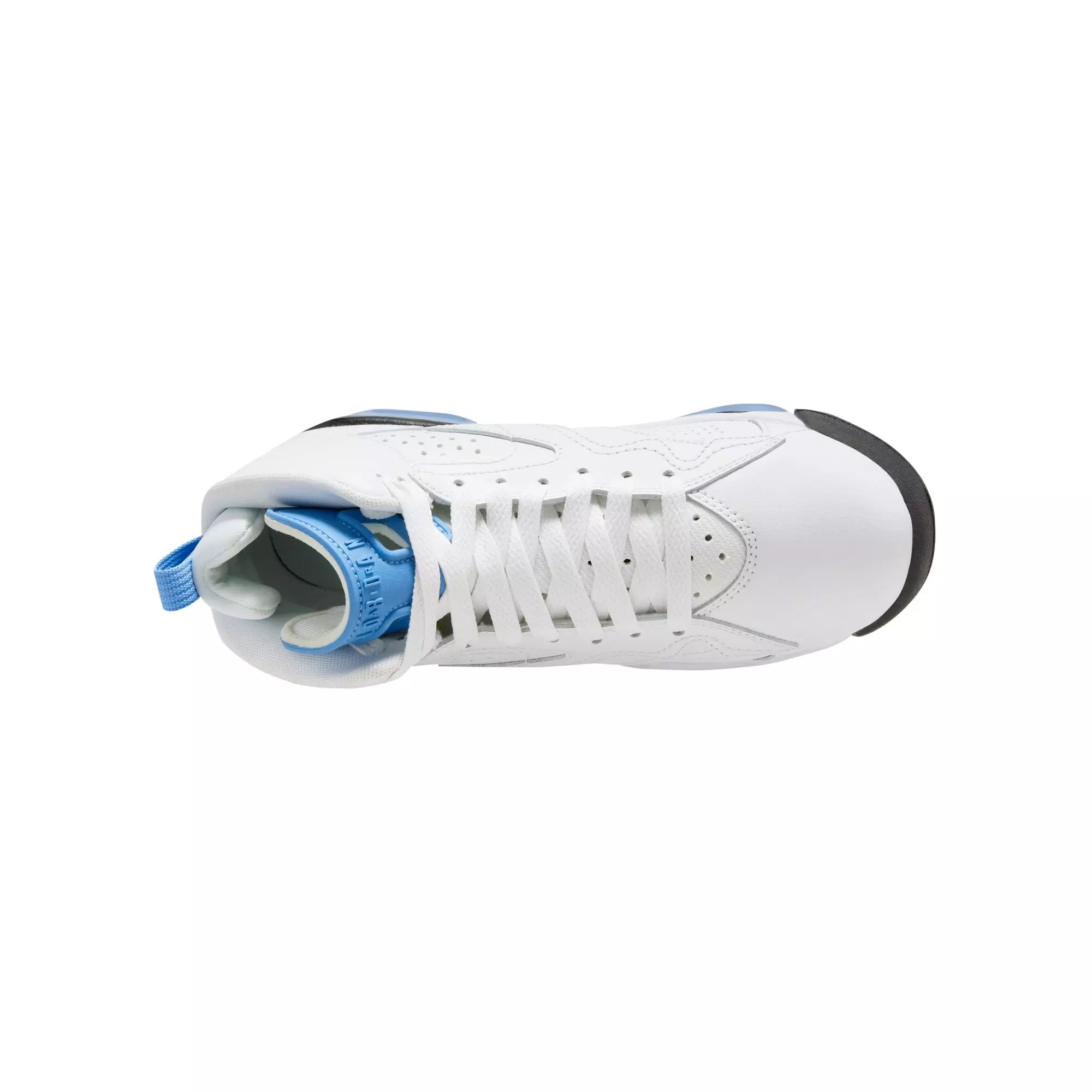 Jordan MVP "White/University Blue/Black" Grade School Boys' Shoe - WHITE/BLUE