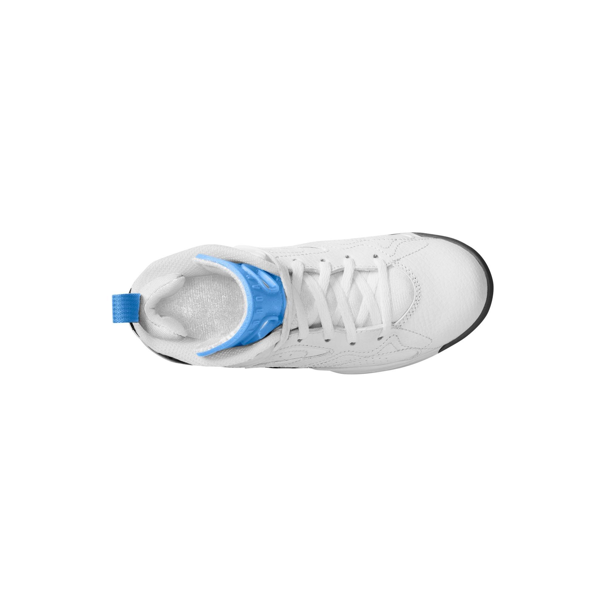 Jordan MVP "White/University Blue/Black" Preschool Boys' Shoe - WHITE/BLUE Thumbnail View 8