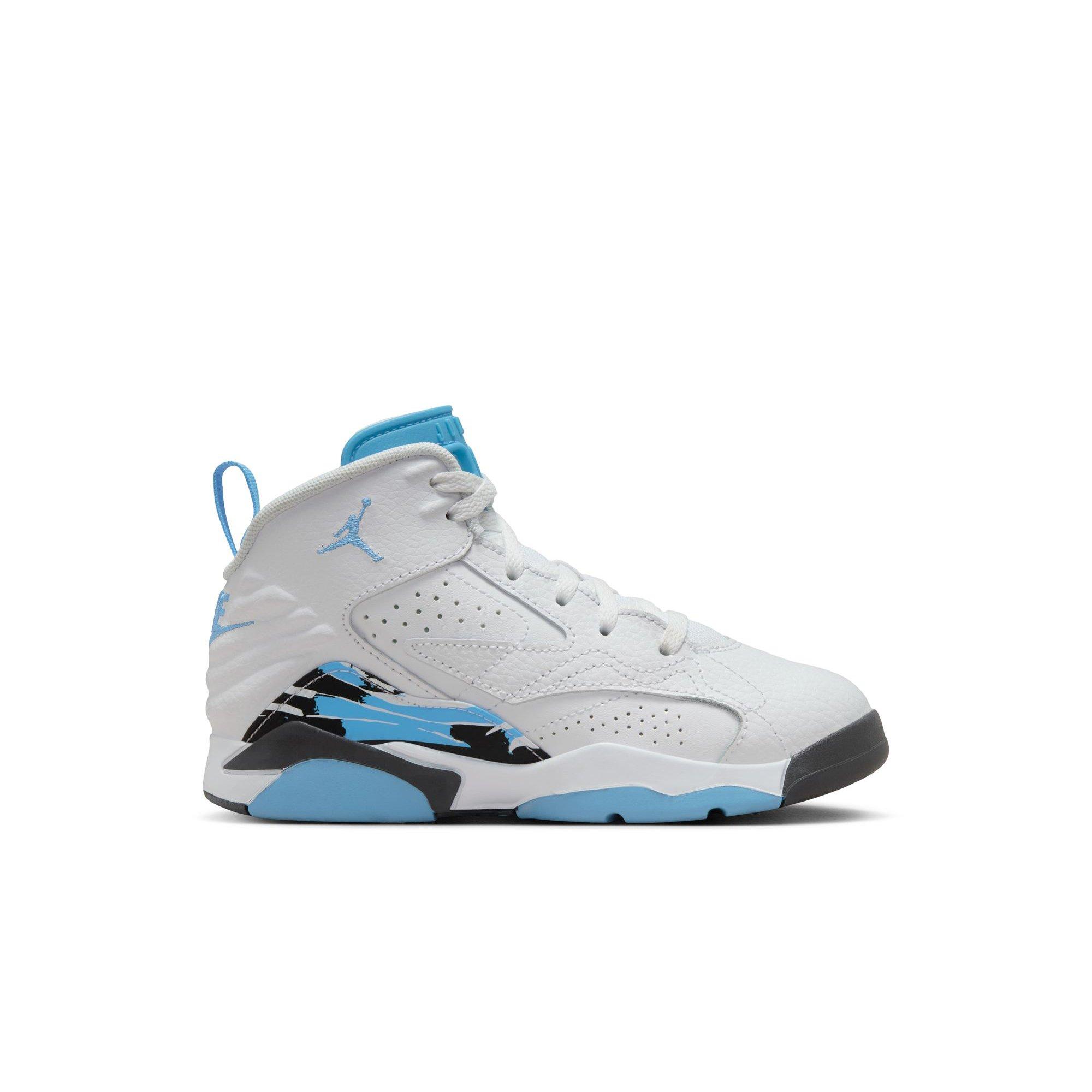 Jordan MVP "White/University Blue/Black" Preschool Boys' Shoe - WHITE/BLUE