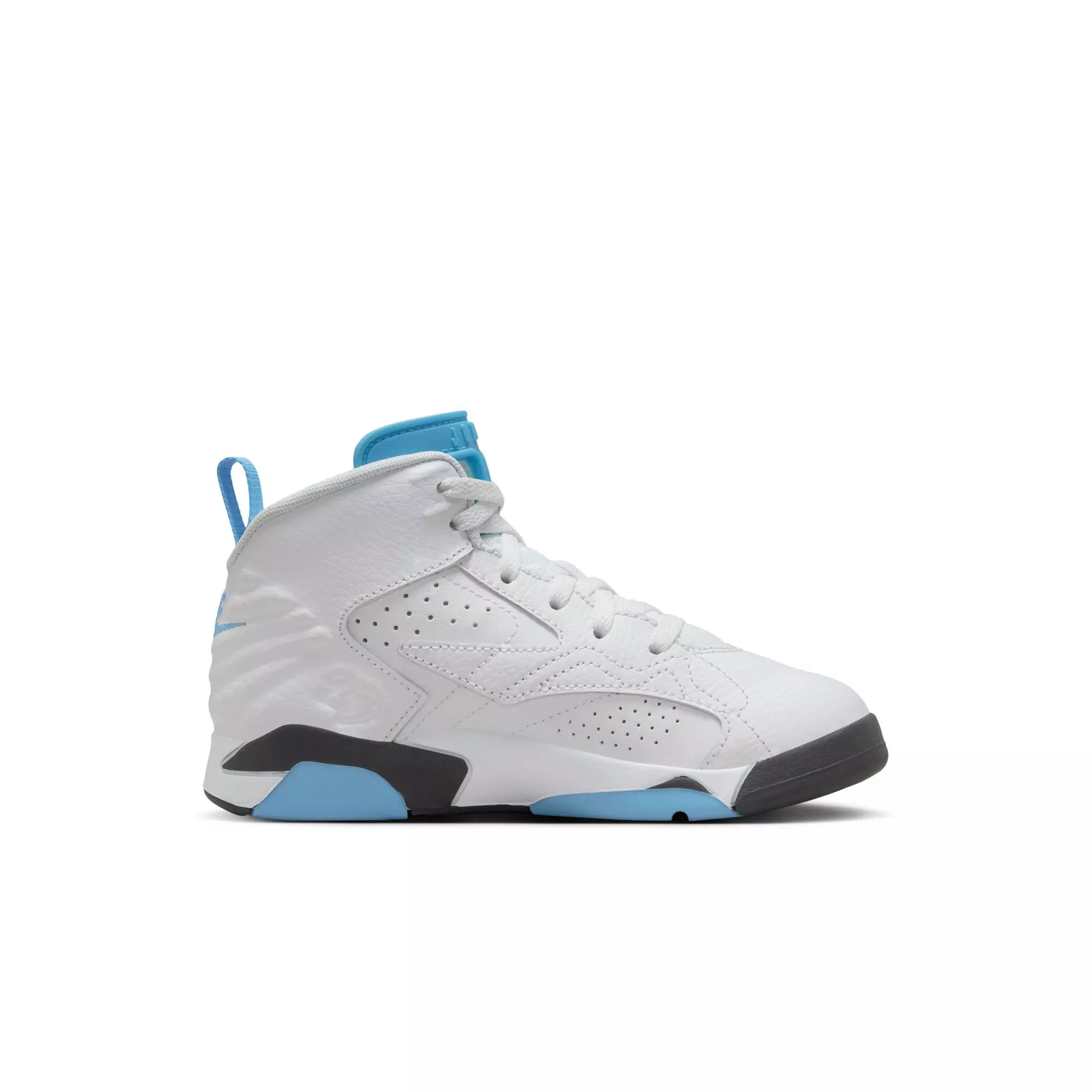 Jordan MVP "White/University Blue/Black" Preschool Boys' Shoe - WHITE/BLUE