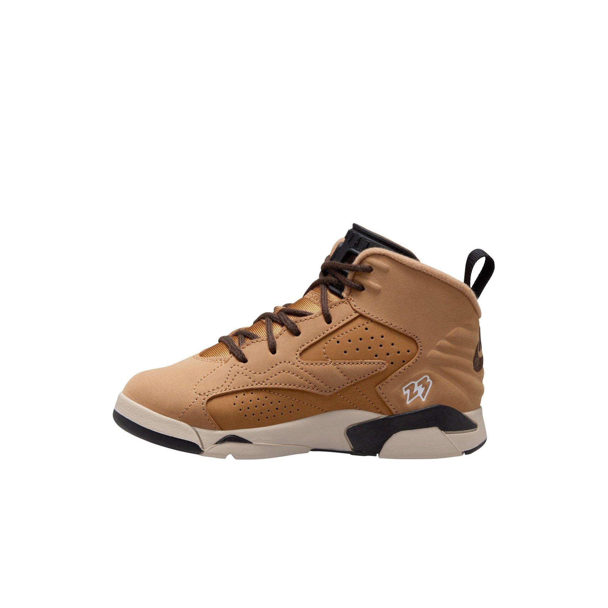 Jordan MVP "Flax/Baroque Brown/Black/Sanddrfit" Preschool Boys' Shoe - BROWN/BLACK Thumbnail View 2