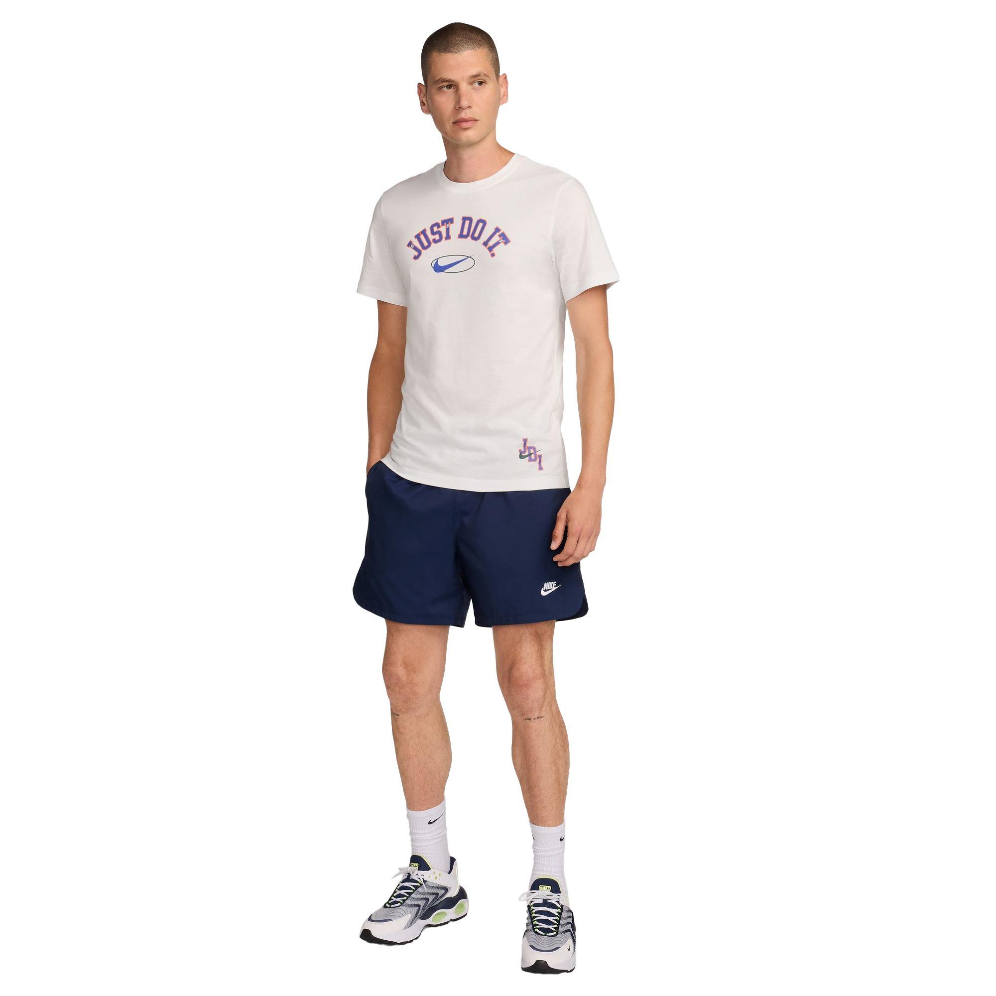 Nike Men's Sportswear JDI Tee - WHITE Thumbnail View 5
