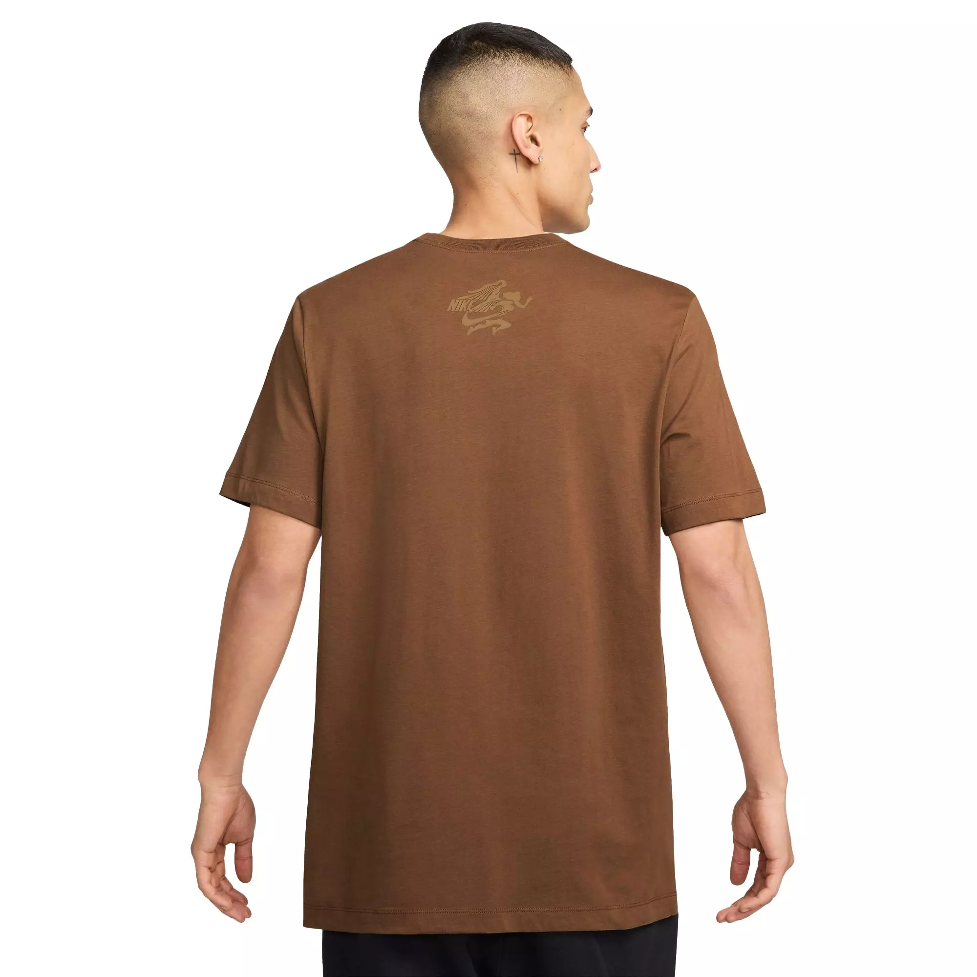 Nike Men's Sportswear Club Tee - BROWN