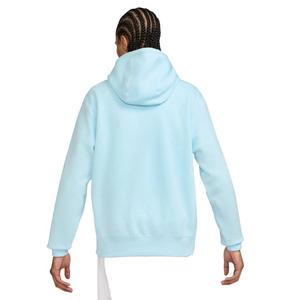Nike Men's Club Fleece Pullover Hoodie-Blue