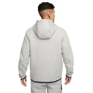 Nike Men's Tech Full-Zip Windrunner Jacket -Grey/Black - GREY/BLACK