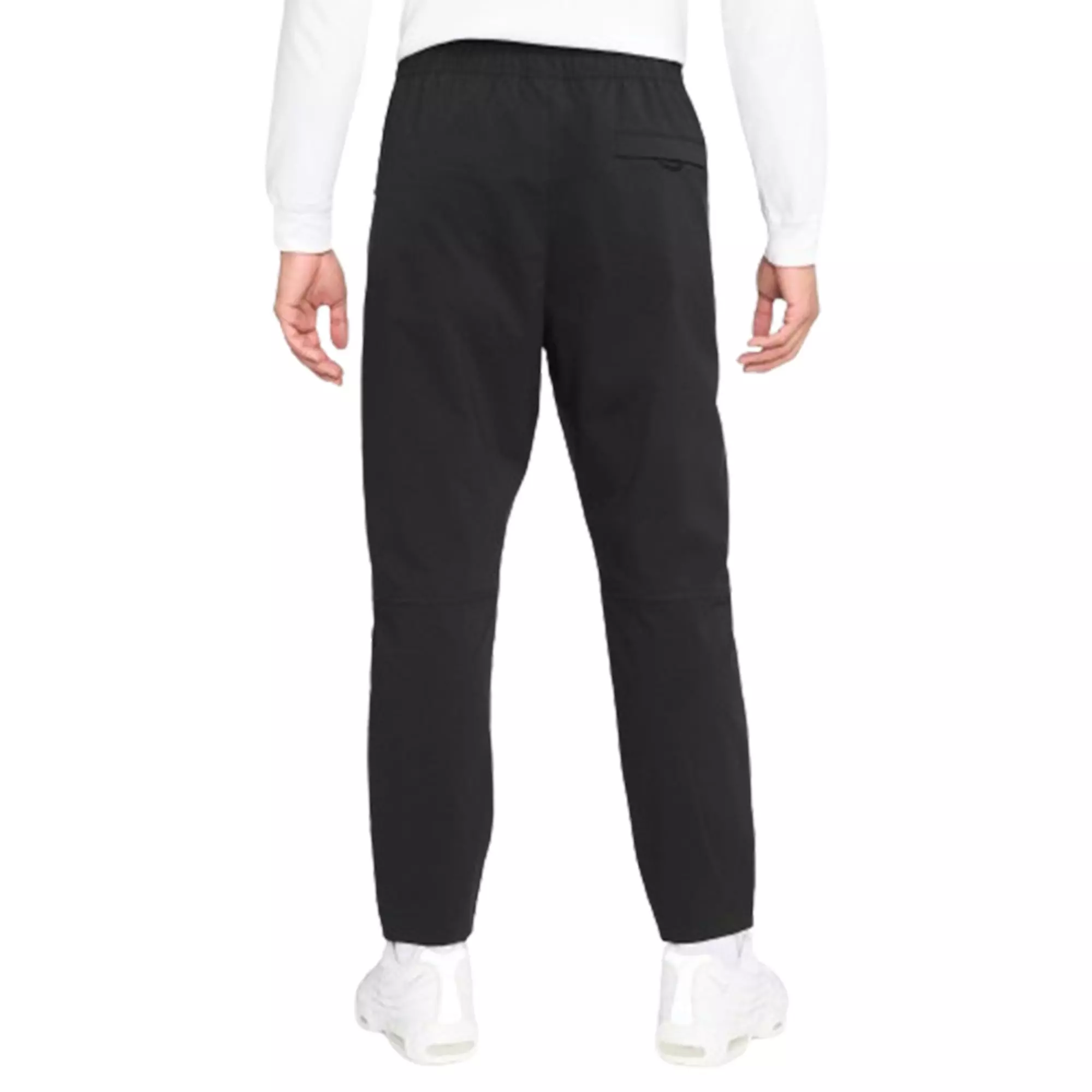 Nike Men's Sportswear Tech Woven Open Hem Pants - Black - BLACK