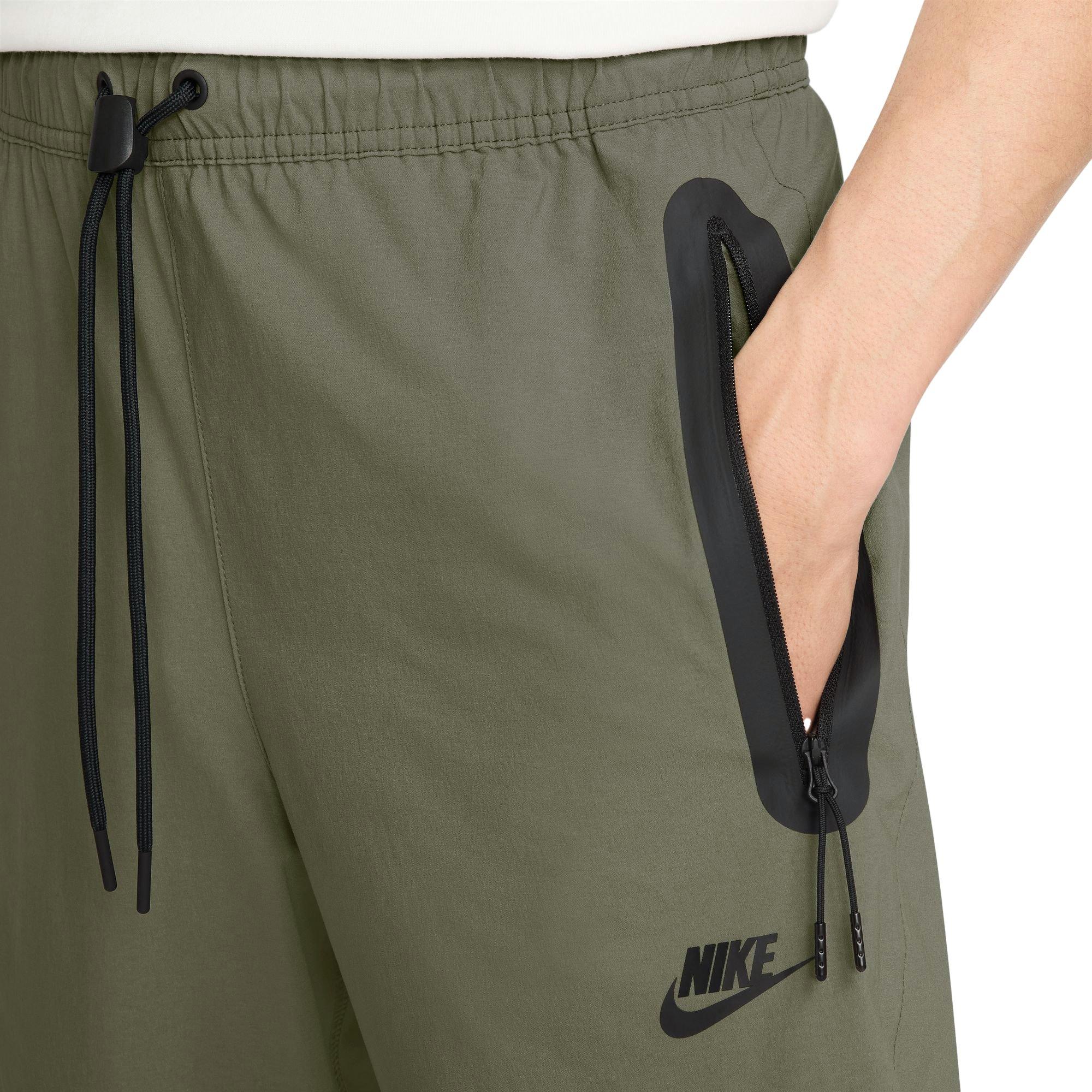 Nike Sportswear Tech Men's Tapered Drawstring Pants - Olive