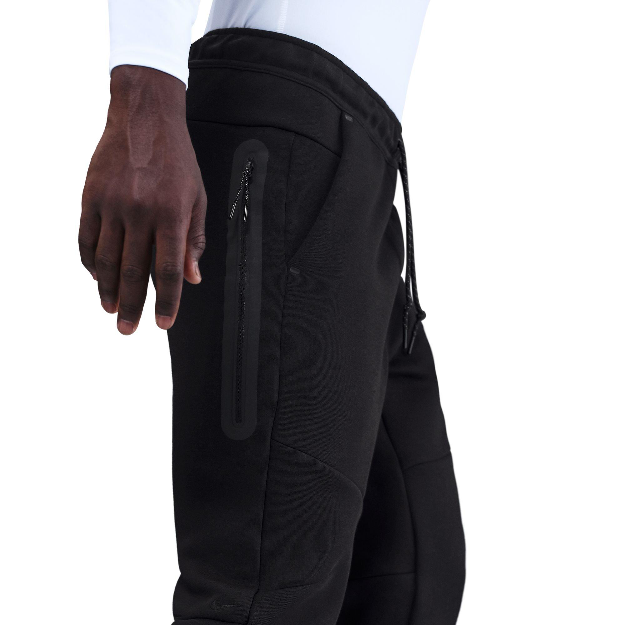 Nike Men's Tech Fleece Joggers - BLACK Thumbnail View 5
