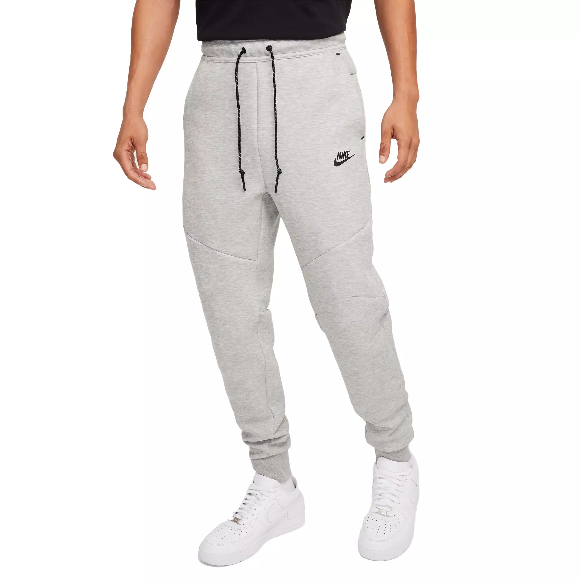 Nike Men's Tech Fleece Joggers - Grey - GREY