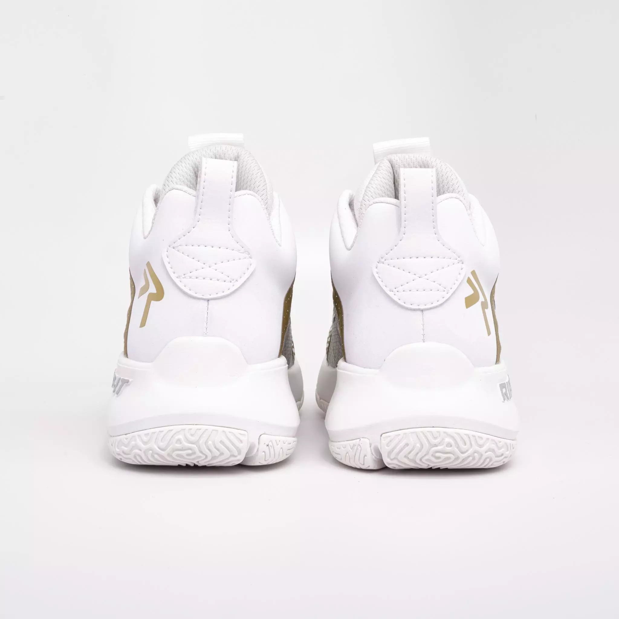 RIP-IT Future Court "White/Gold" Women's Volleyball Shoe - WHITE/GOLD