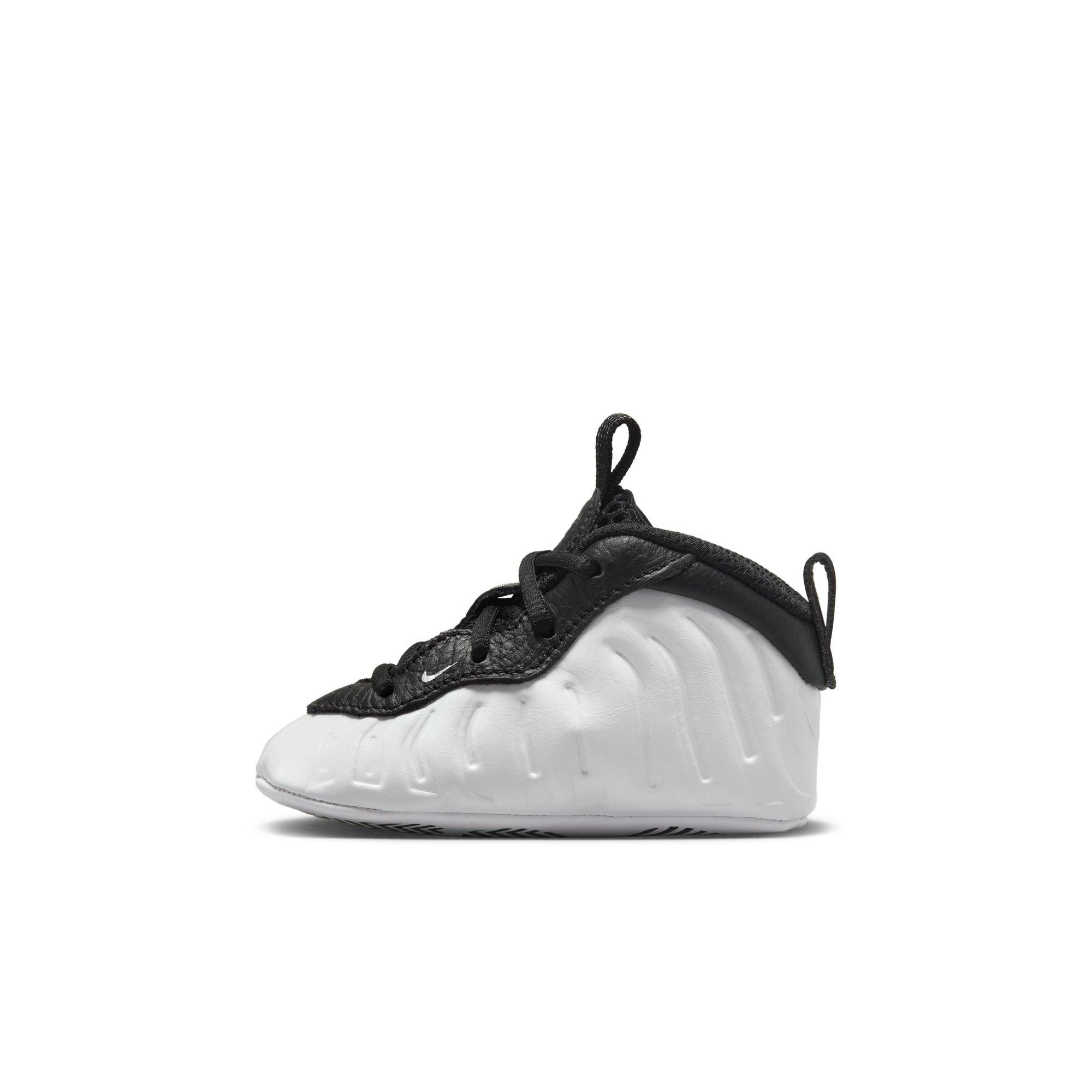 Nike Penny Lil' Posite One Crib "White/Metallic Silver/Black/Cobalt Bliss" Bootie