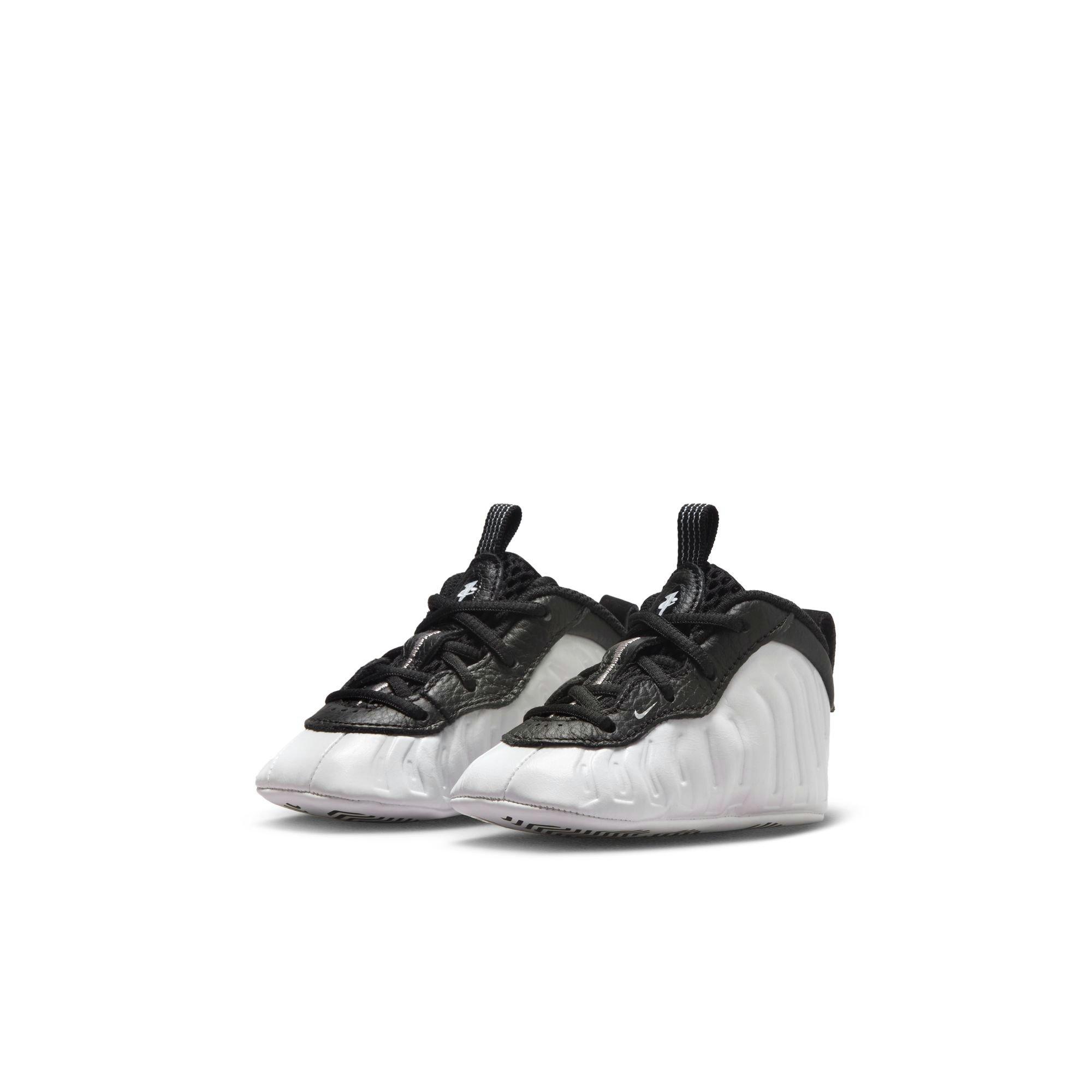 Nike Penny Lil' Posite One Crib "White/Metallic Silver/Black/Cobalt Bliss" Bootie