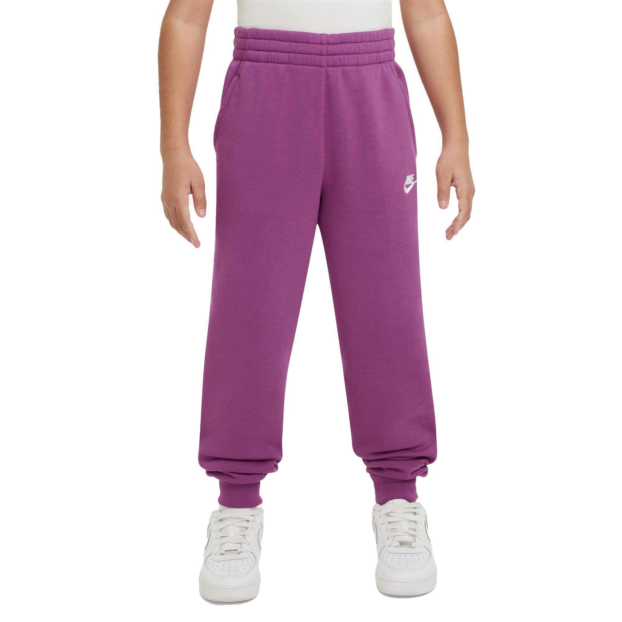 Nike Big Girls' Sportswear Club Fleece Joggers - PURPLE