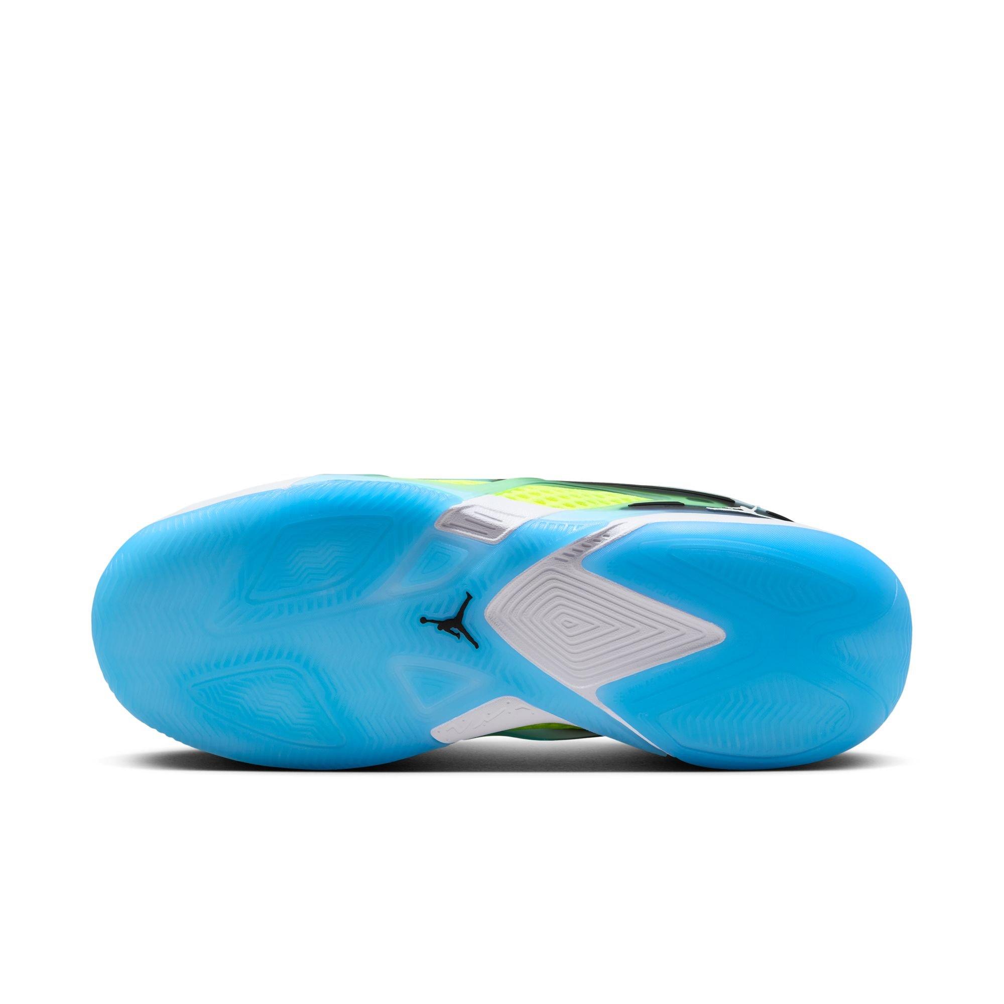 Jordan Heir "Multi" Women's Basketball Shoe - BLACK/MULTI Thumbnail View 10