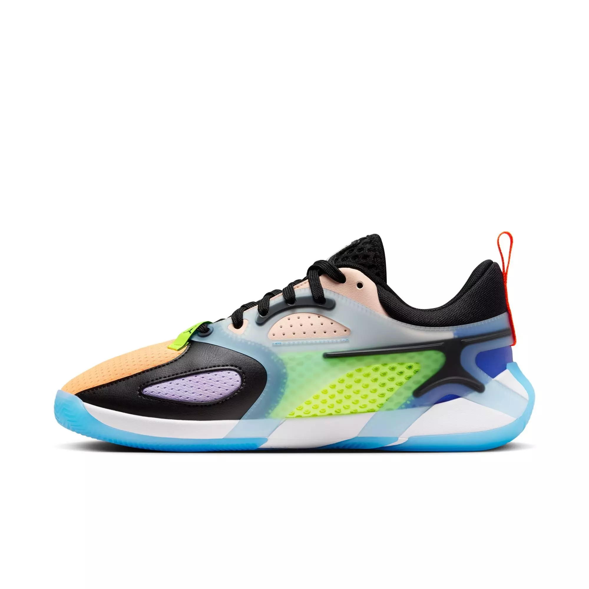 Jordan Heir "Multi" Women's Basketball Shoe - BLACK/MULTI