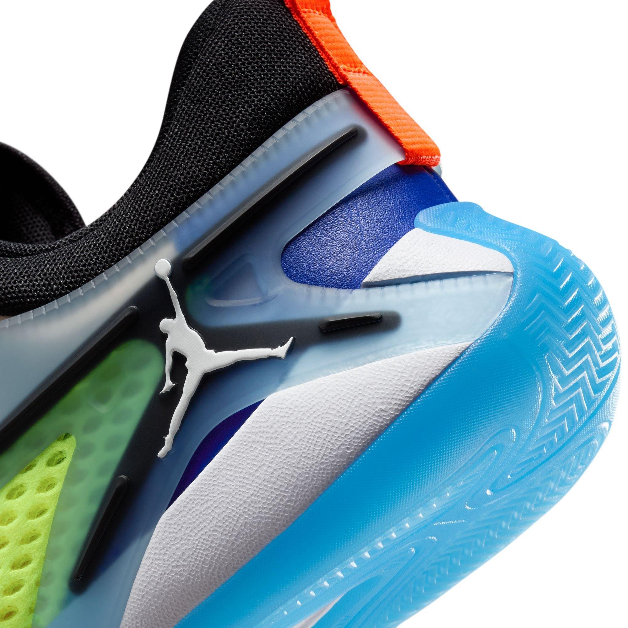 Jordan Heir "Multi" Women's Basketball Shoe - BLACK/MULTI Thumbnail View 5