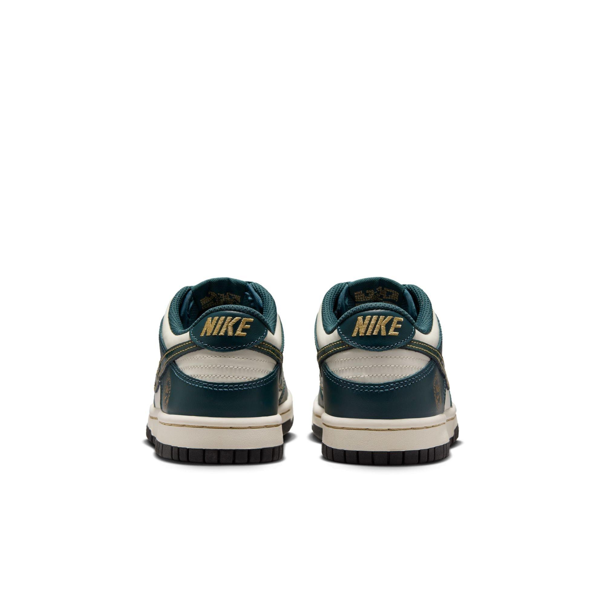 Nike Dunk Low Grade School Kids' "Deep Jungle" Shoe