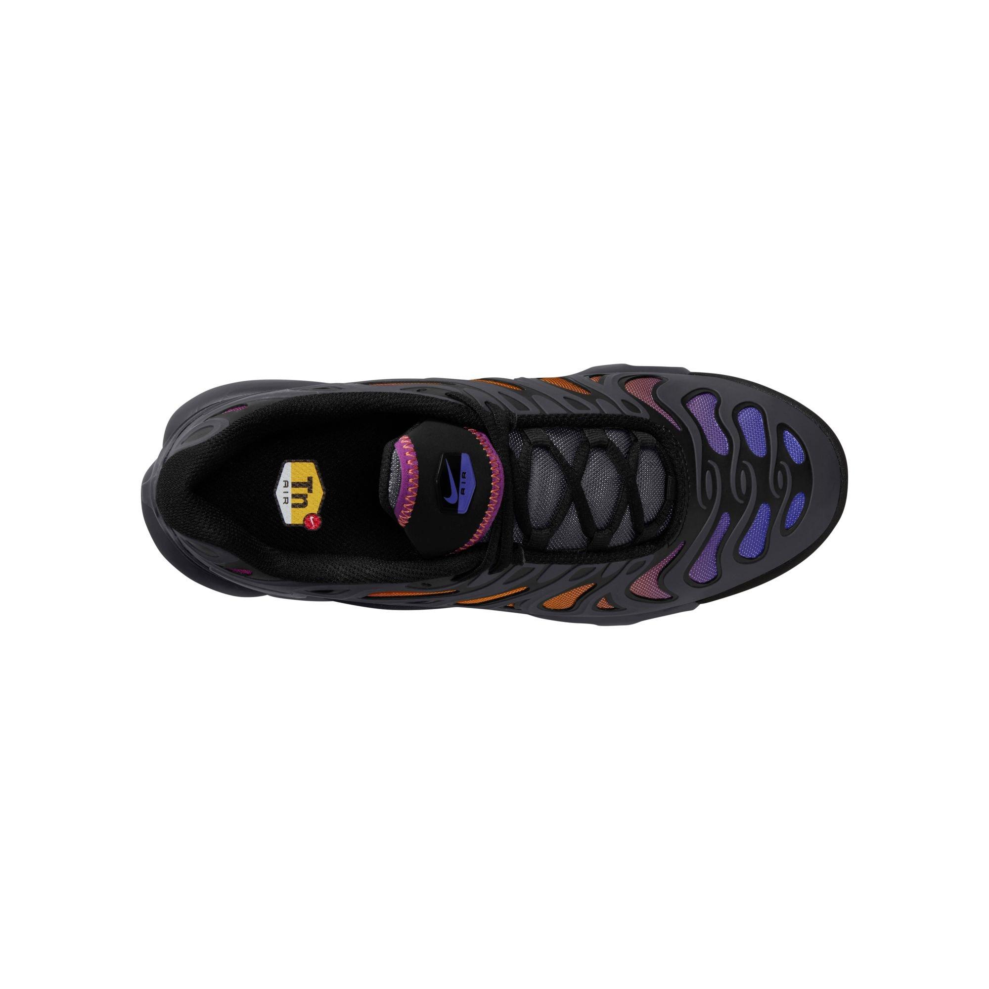 Nike Air Max Plus Drift Grade School Boys' "Anthracite/Monarch/Black/Viotech" Shoe