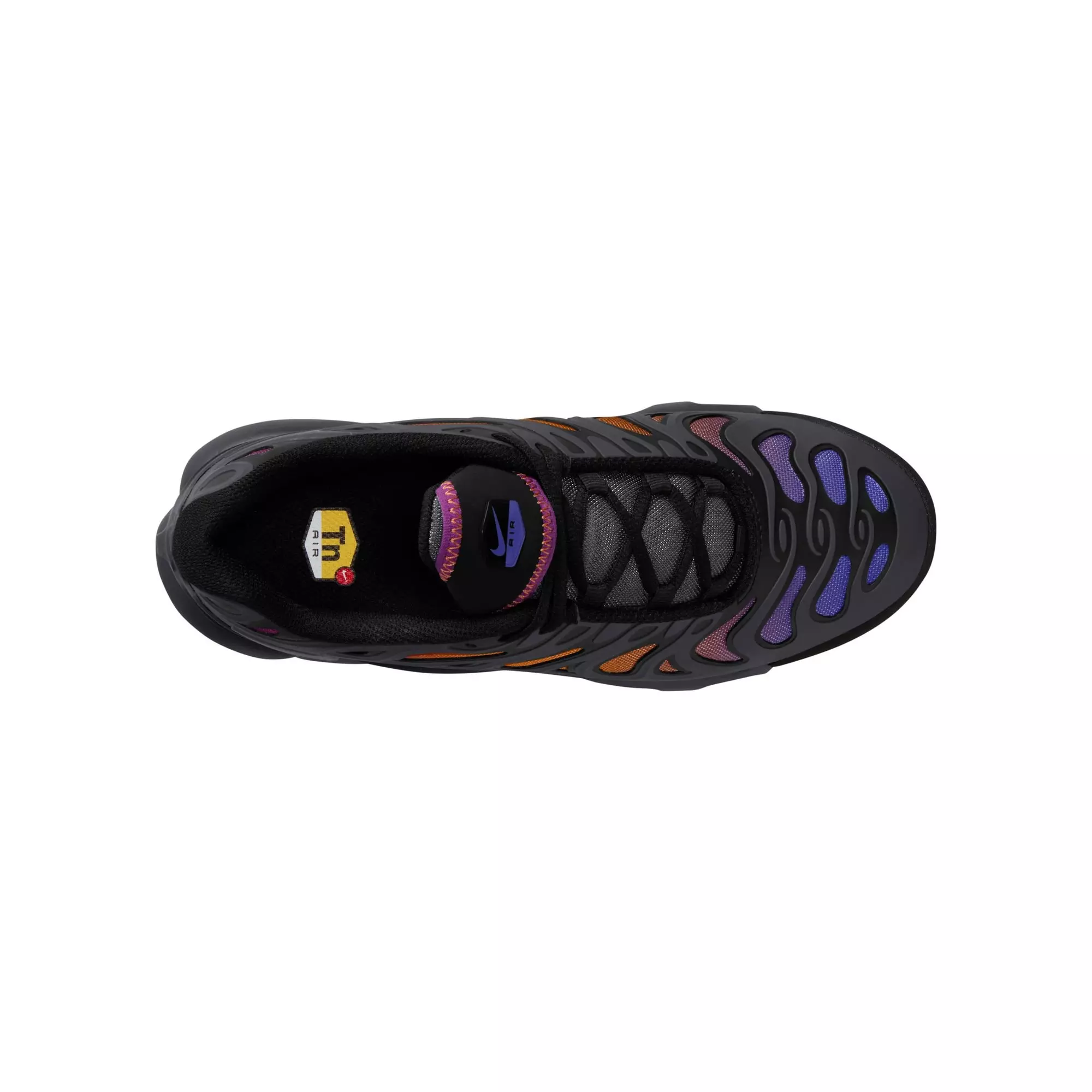 Nike Air Max Plus Drift "Anthracite/Monarch/Black/Viotech" Grade School Boys' Shoe                        - BLACK/MULTI