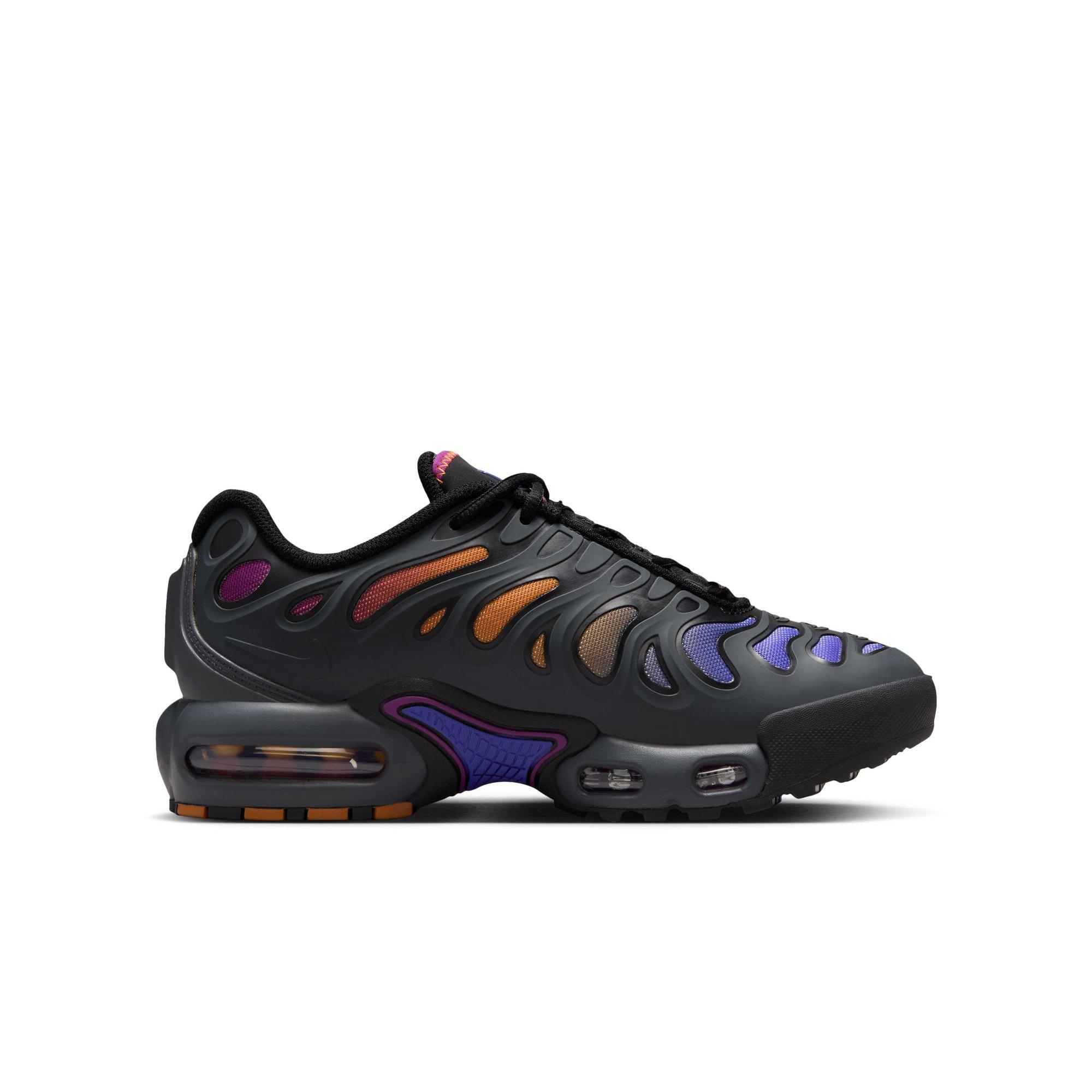 Nike Air Max Plus Drift Grade School Boys' "Anthracite/Monarch/Black/Viotech" Shoe