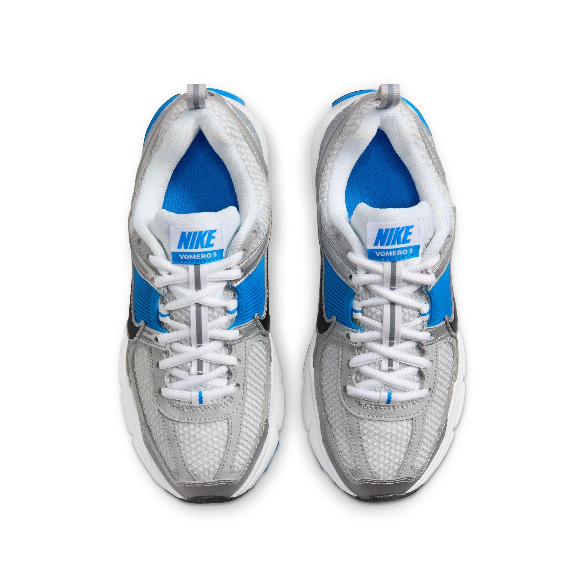 Nike Vomero 5 Grade School Boys' "White/Black/Pure Platinum/Photo Blue" Shoe