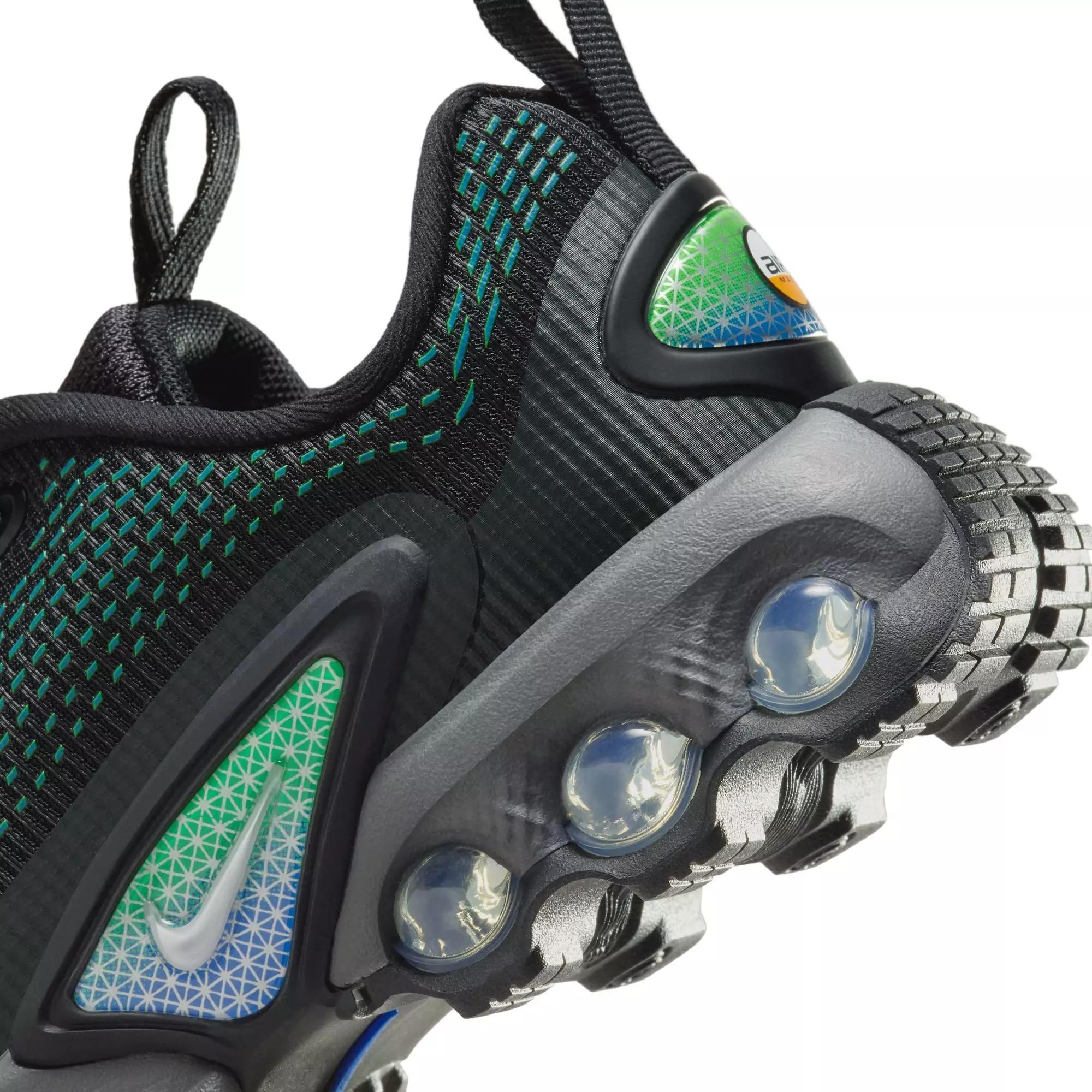 Nike Air Max Dn "Hyper Cobalt" Preschool Kids' Shoe - BLACK/WHITE/HYPER COBALT