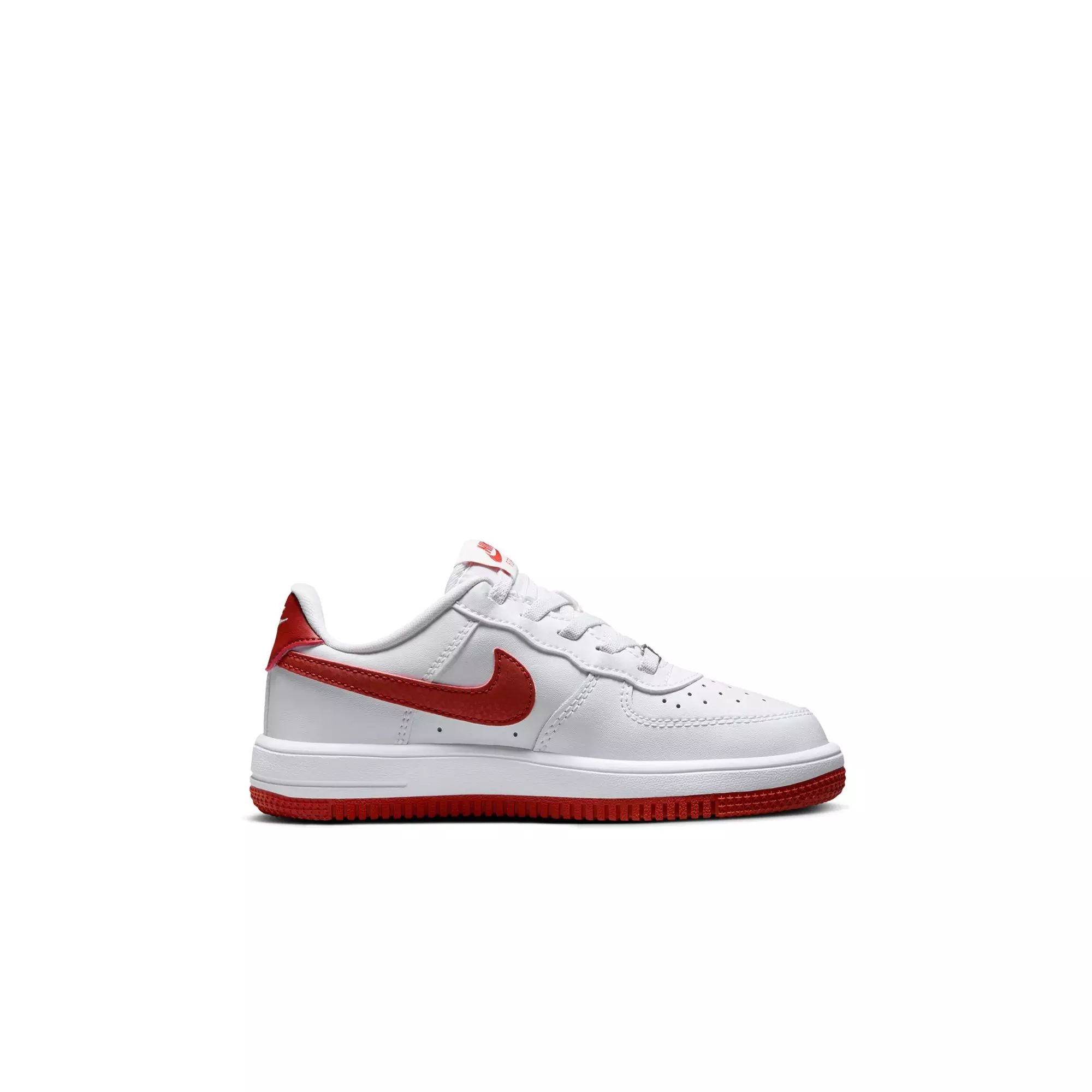 Nike Air Force 1 Low EasyOn "Dragon Red/White" Toddler Boys' Shoe - WHITE/RED