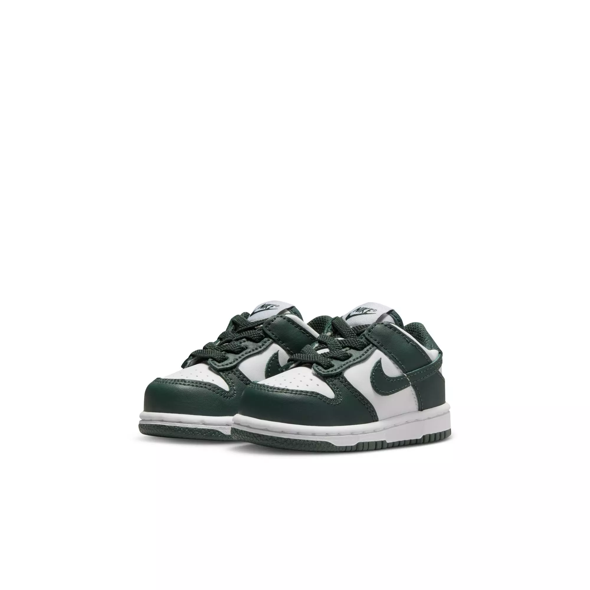 Nike Dunk Low "White/Vintage Green" Toddler Boys' Shoe - WHITE/GREEN