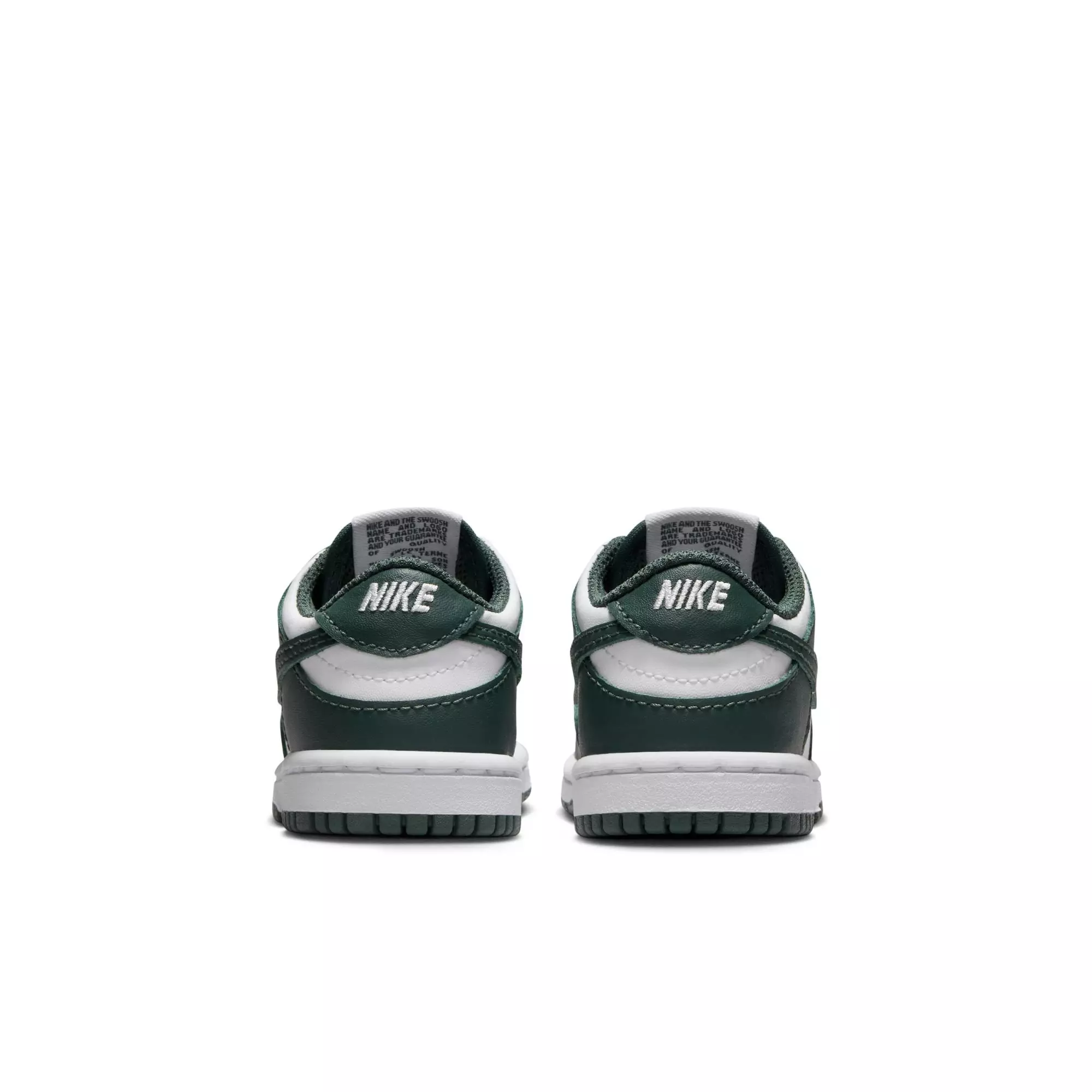 Nike Dunk Low "White/Vintage Green" Toddler Boys' Shoe - WHITE/GREEN