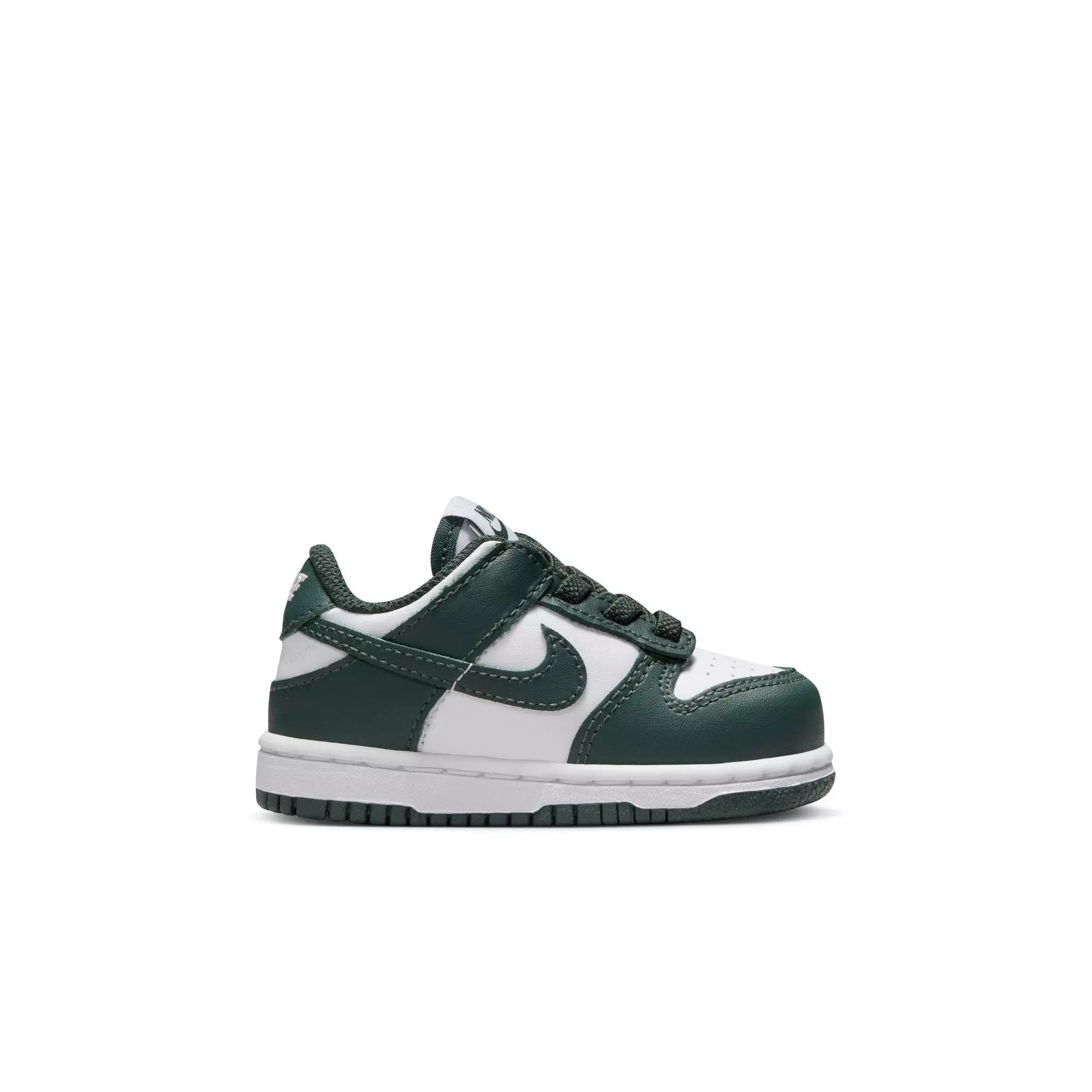 Nike Dunk Low "White/Vintage Green" Toddler Boys' Shoe - WHITE/GREEN