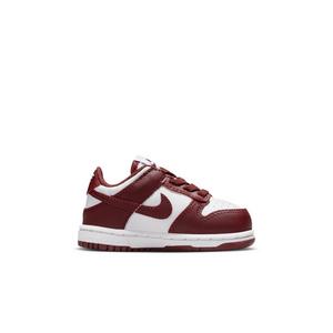 Nike Dunk Low "White/Redwood/Gym Red" Toddler Boys' Shoe