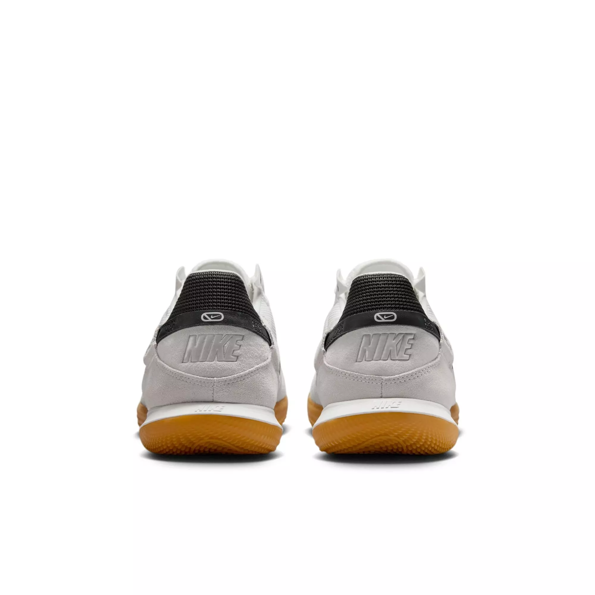 Nike Streetgato Low Top "Summit White/Night Forest" Men's Soccer Shoe - WHITE/BLACK