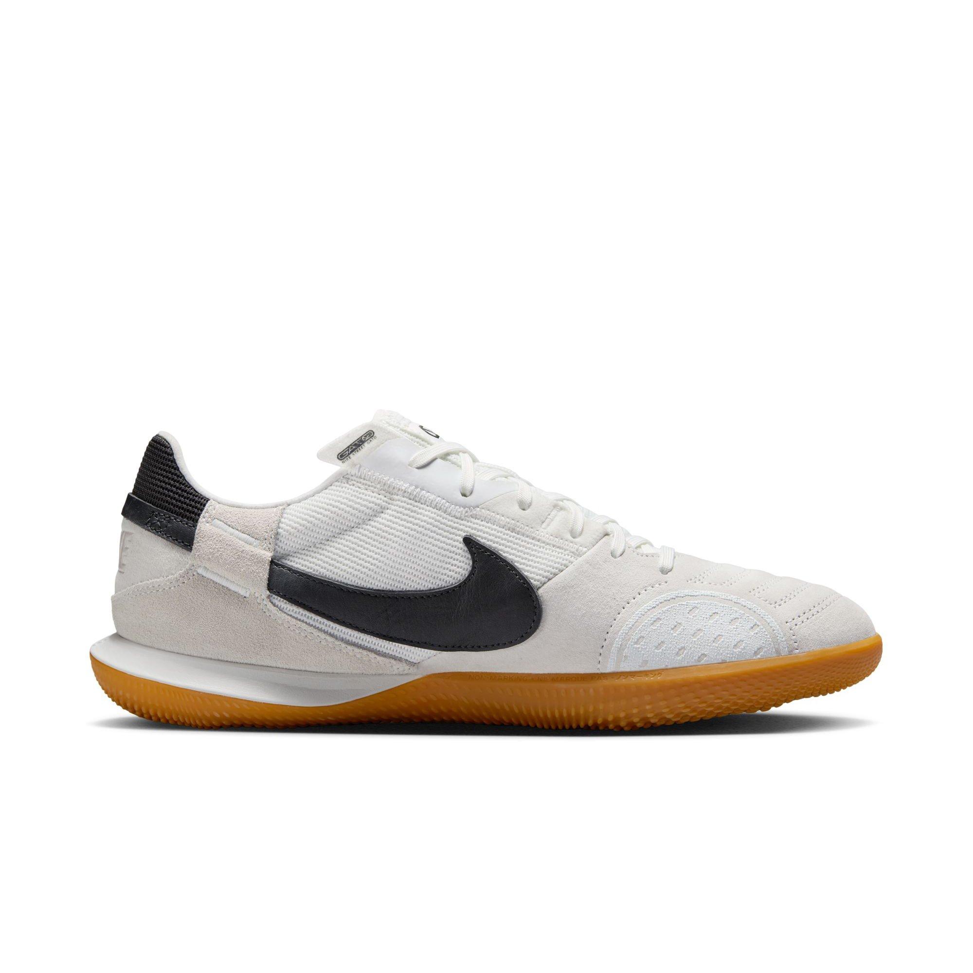 Nike Streetgato Low Top "Summit White/Night Forest" Men's Soccer Shoe - WHITE/BLACK Thumbnail View 2