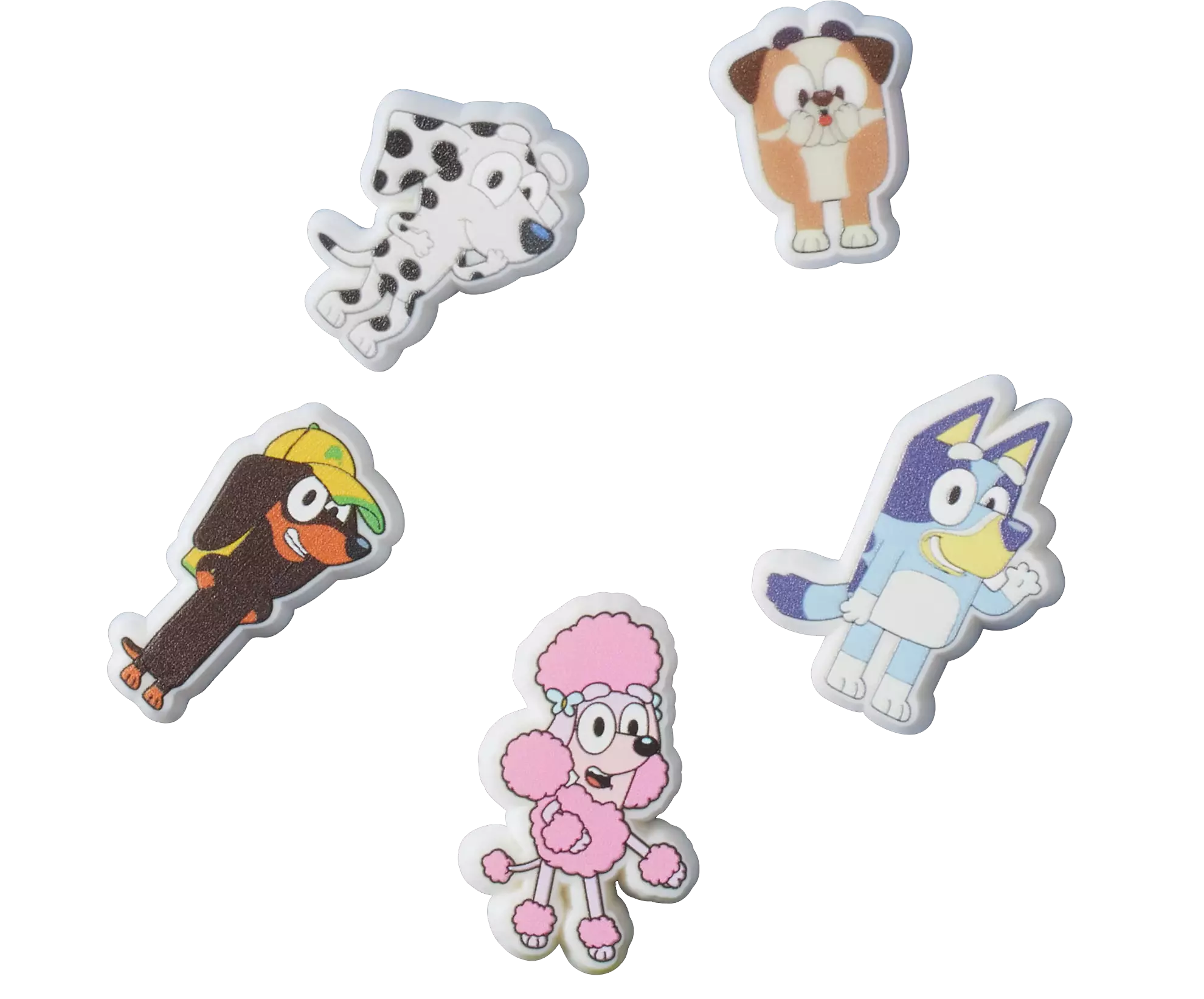 Crocs Bluey Jibbitz Charms-5PK - MULTI-COLOR