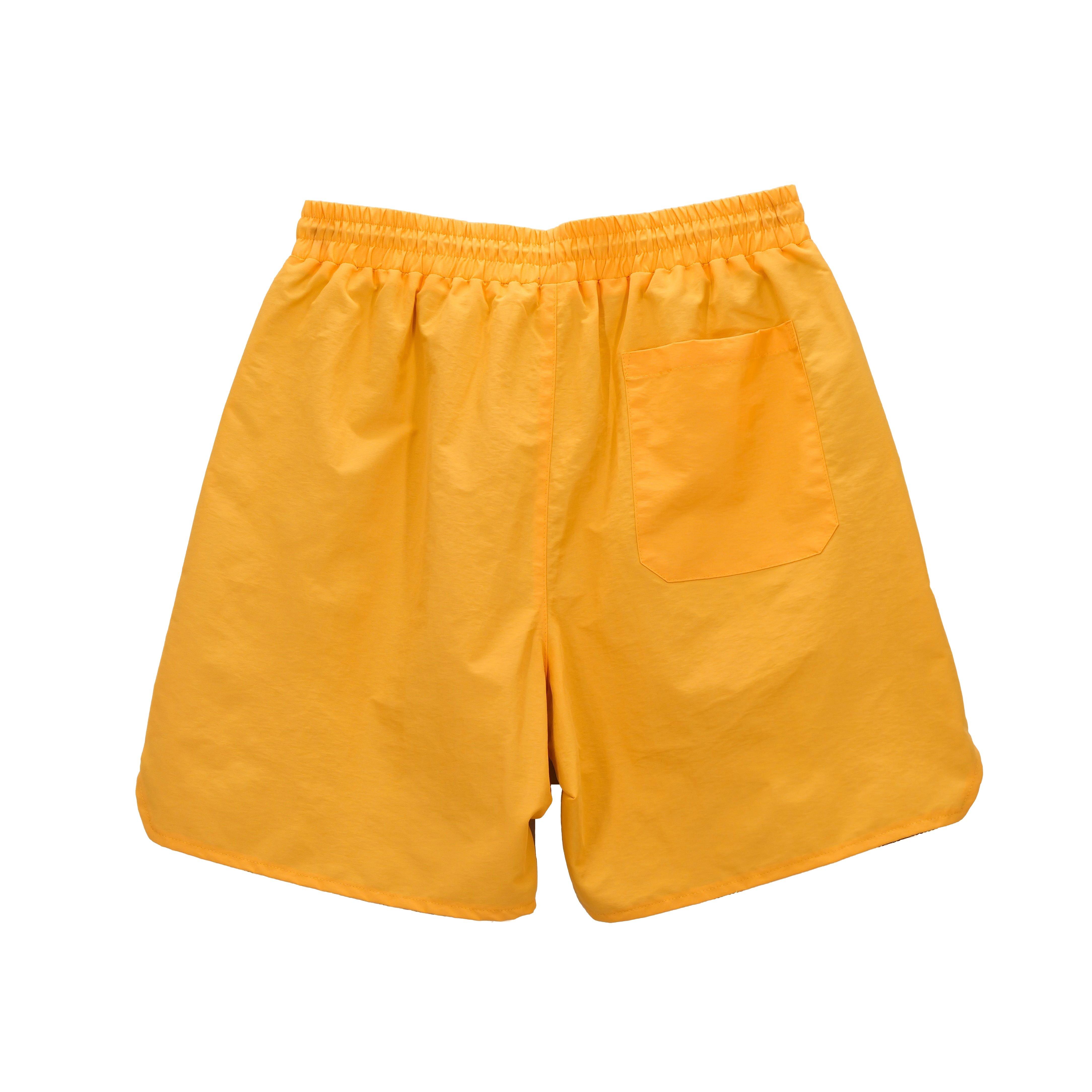 Paradise Lost Varsity Men's Yellow Nylon Short