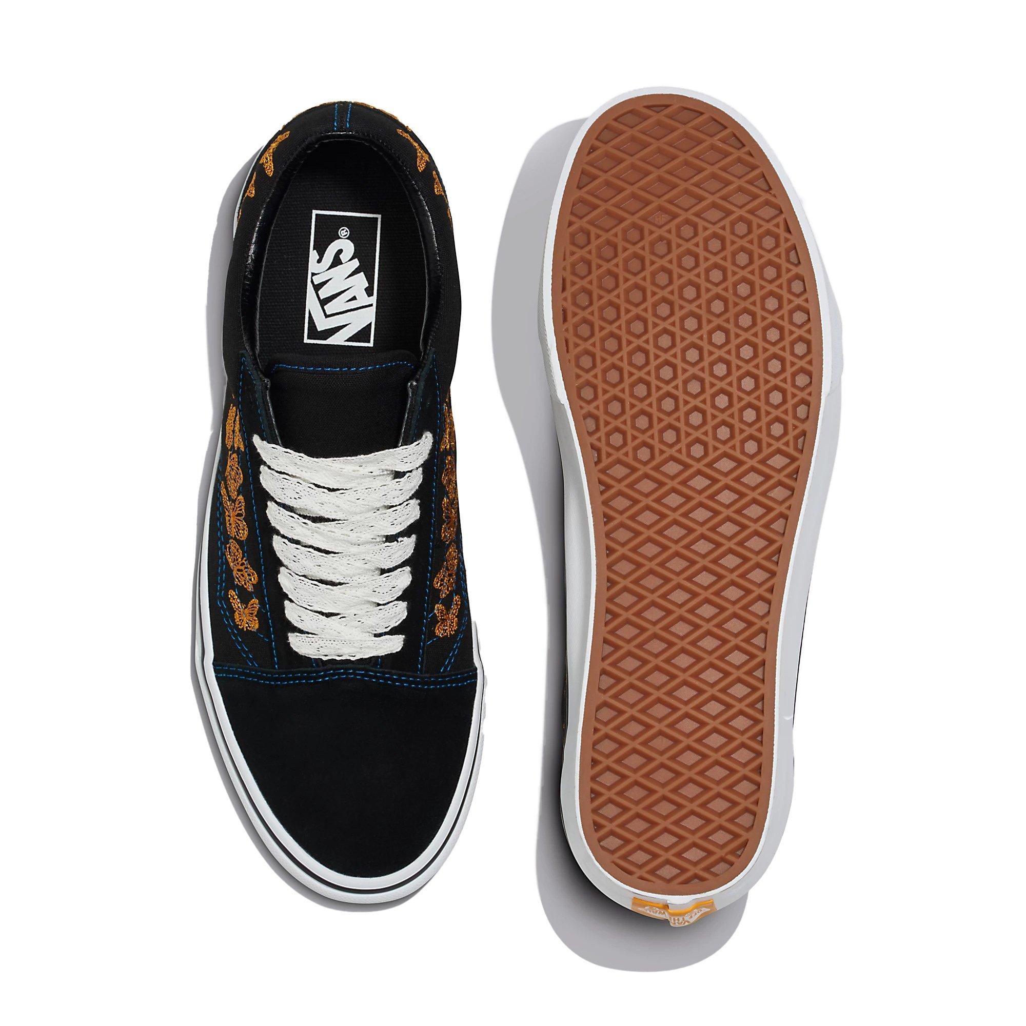 Vans Old Skool "Dia De Los Muertos" Unisex Shoe - BLACK/MULTI Thumbnail View 5