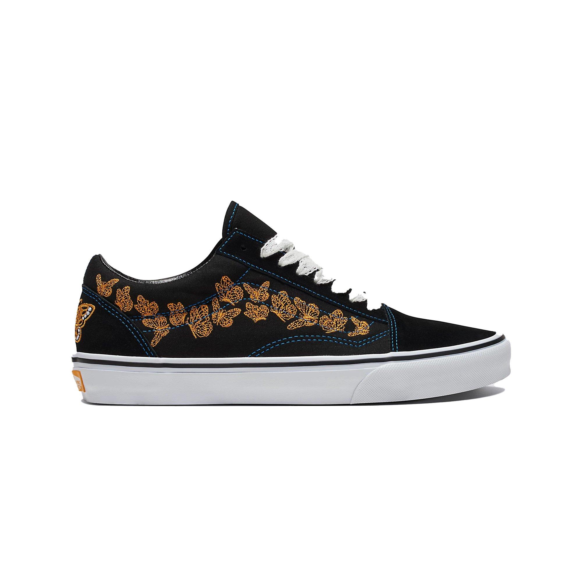 Vans Old Skool Low "Dia De Los Muertos" Unisex Shoe - BLACK/MULTI Thumbnail View 1