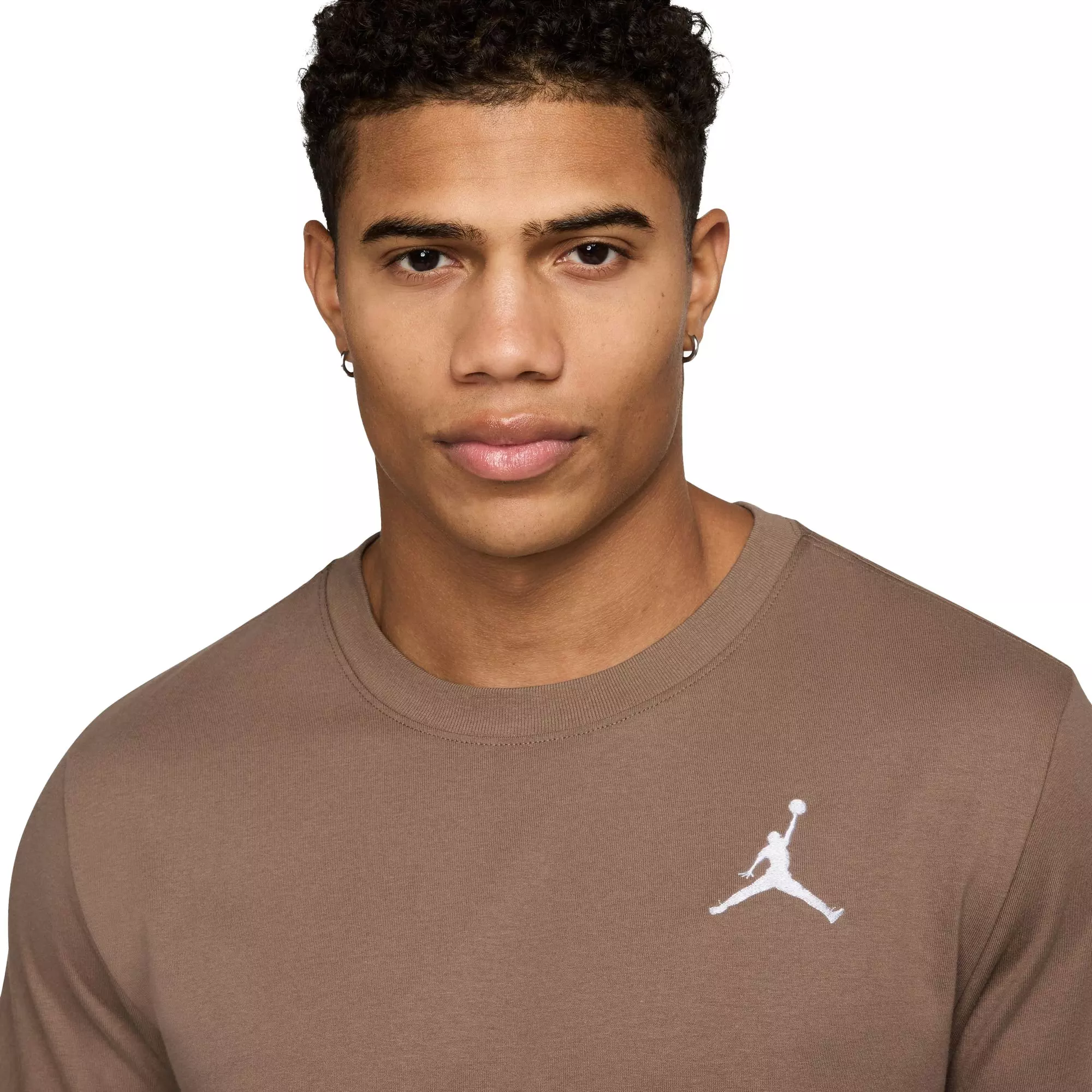 Jordan Men's Jumpman Tee-Brown - BROWN