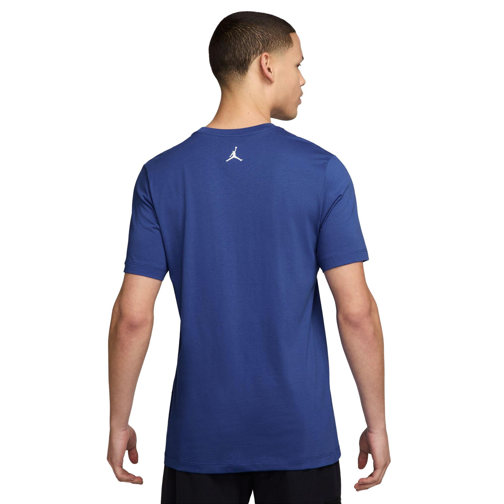 Jordan Men's MVP Jumpman Tee-Royal - ROYAL Thumbnail View 2